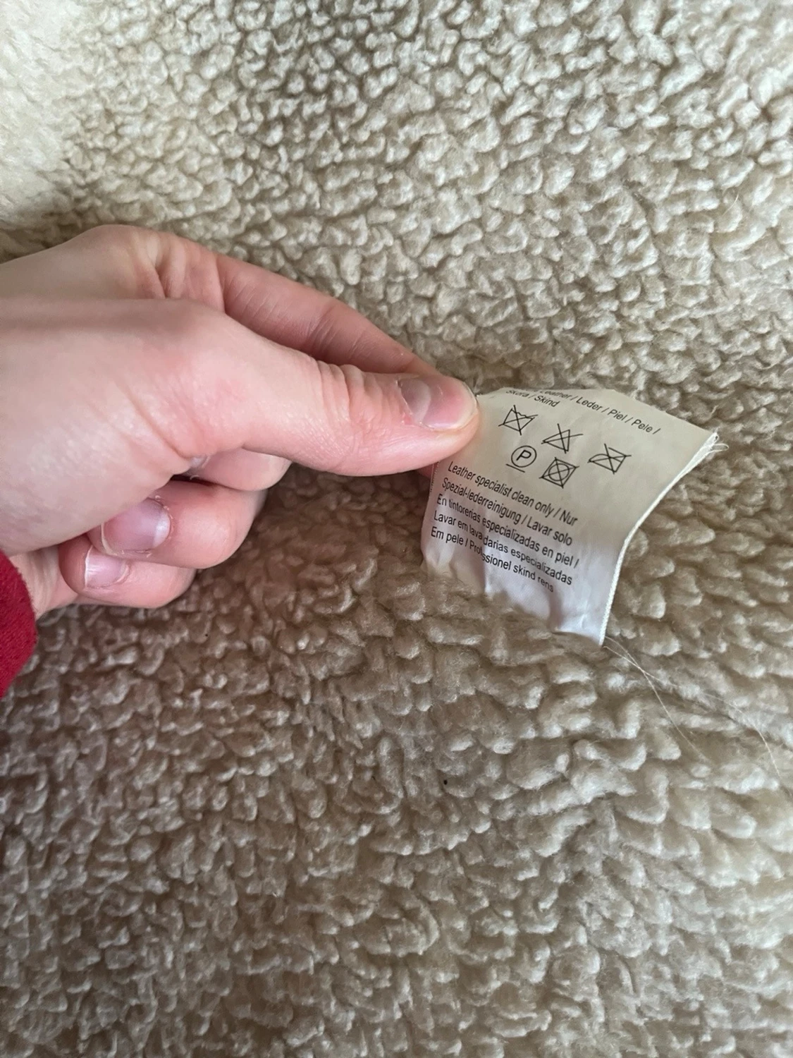 Brun fuskpälsfodrad kappa Vero Moda - 4