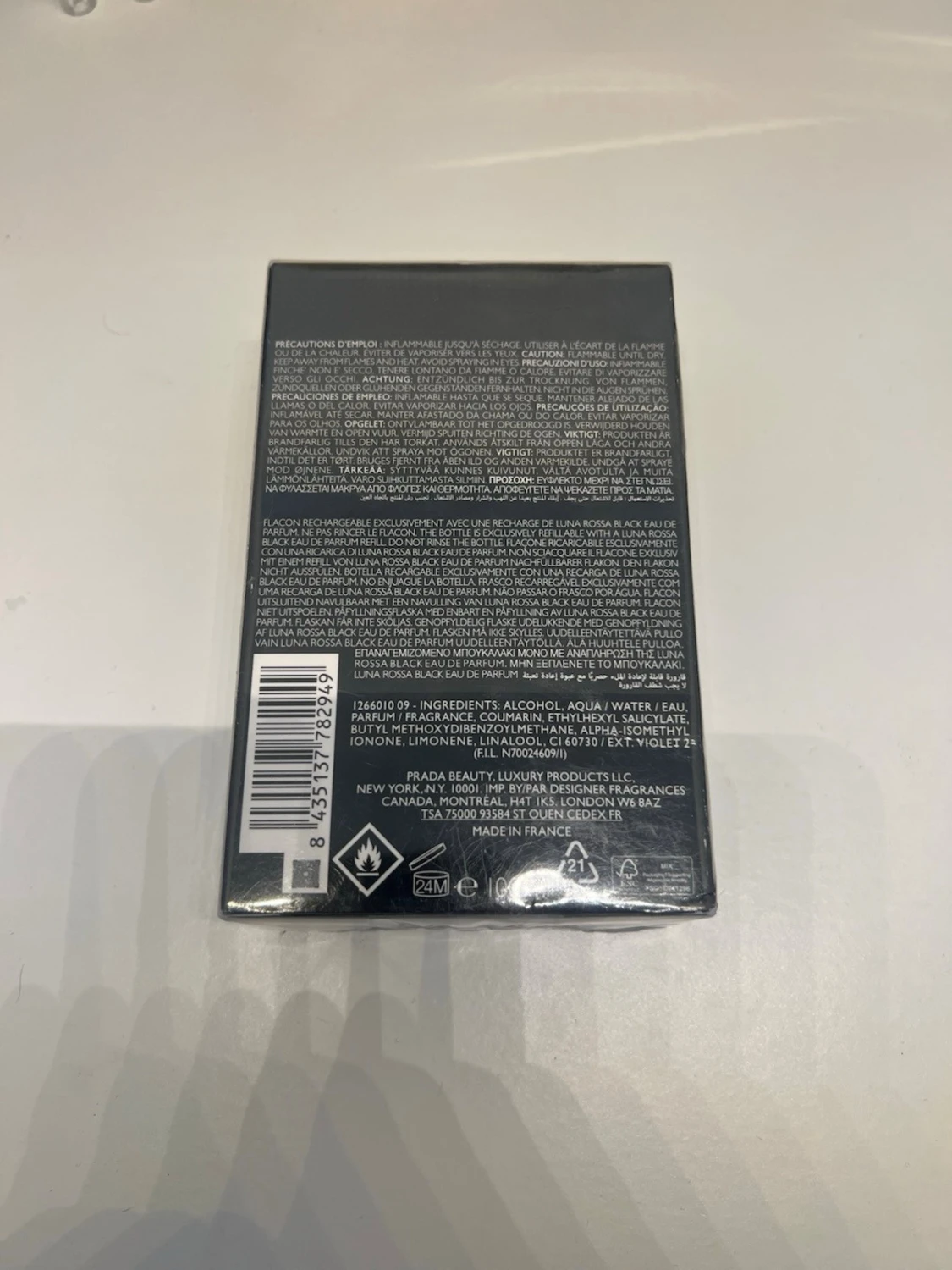 Prada Luna Rossa Black Edp 100ml - 2