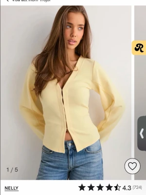 Nelly waist focus cardigan - Helt ny! Storlek S men kan funka på M också! 💗