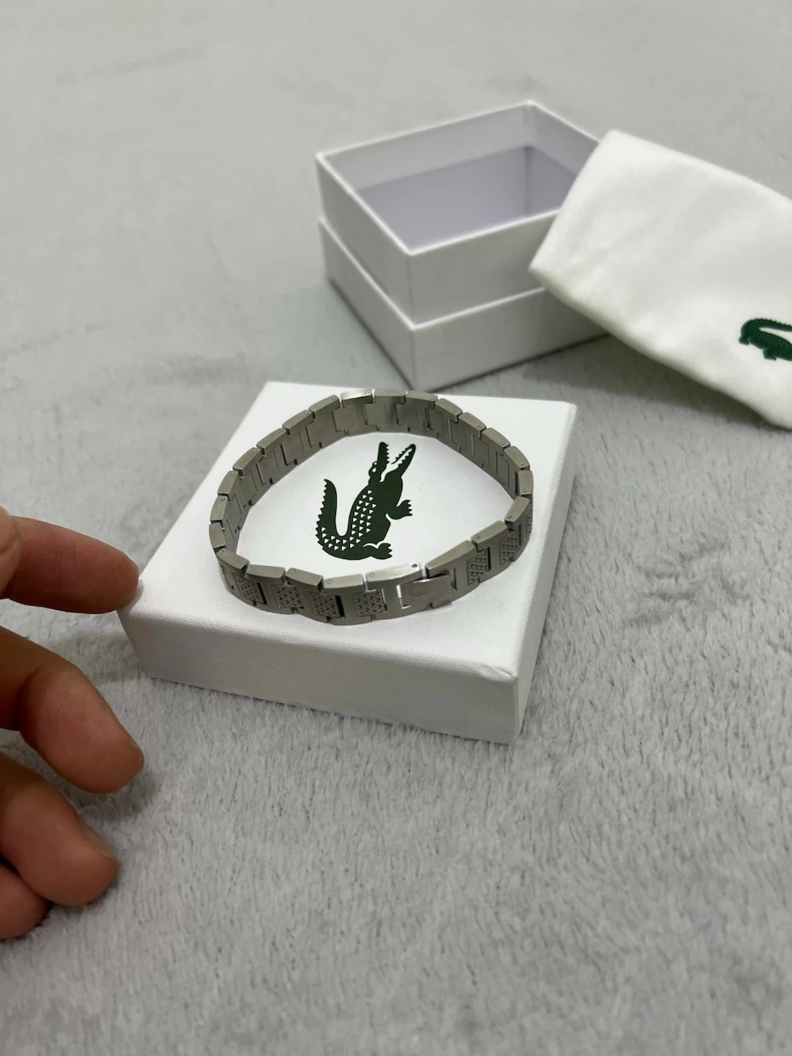 Lacoste silver  Bracelet  - 1