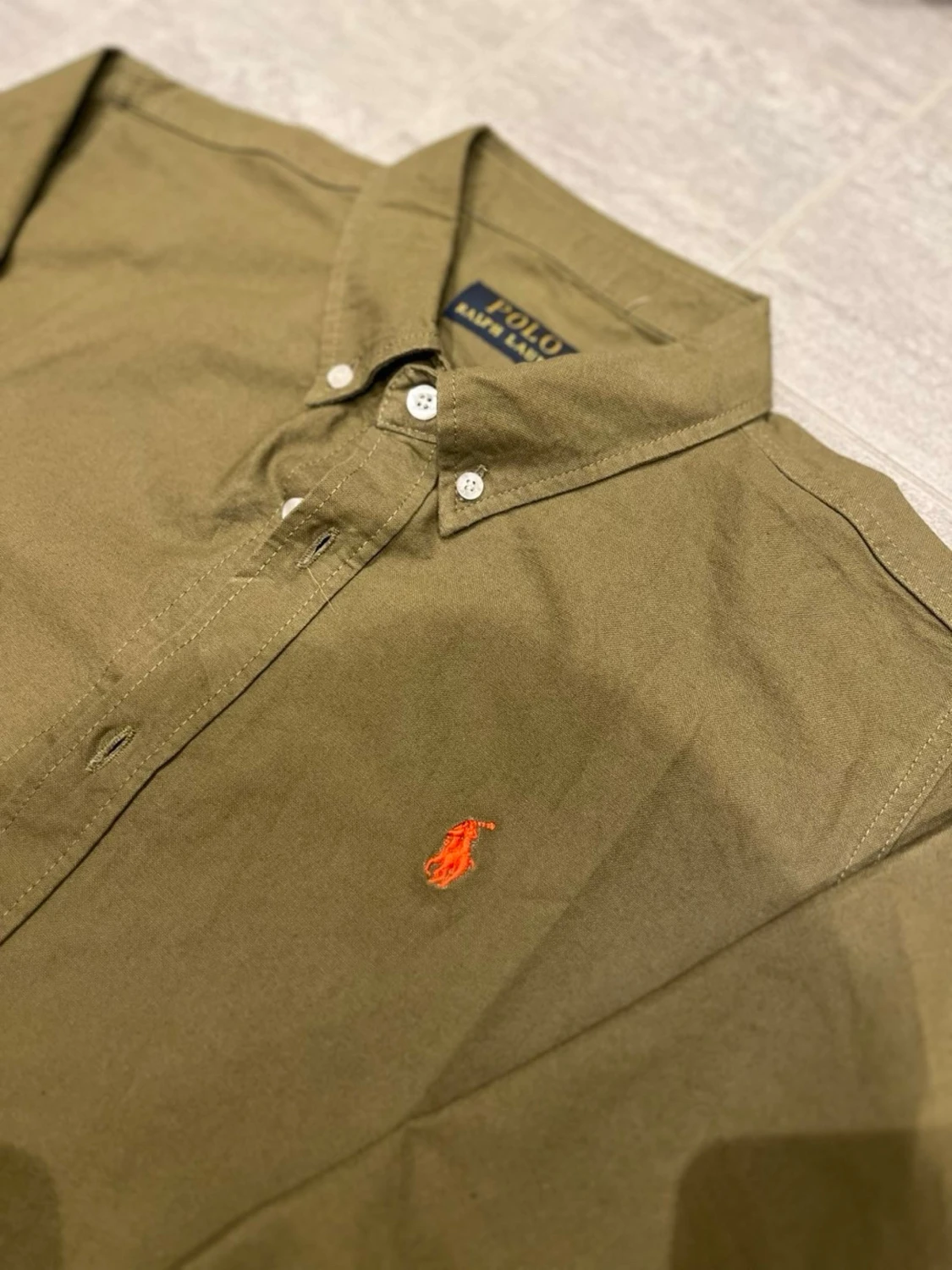 Olivgrön skjorta från Polo Ralph Lauren - 1