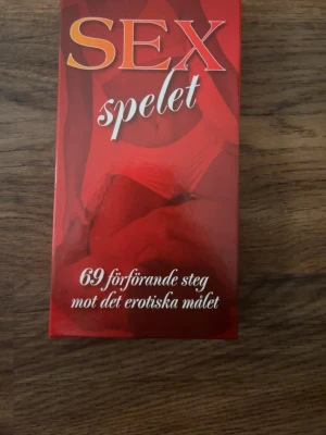 Sex Spel, EJ ANVÄNT  - Förhållandet tog slut så hann aldrig testa spelet 