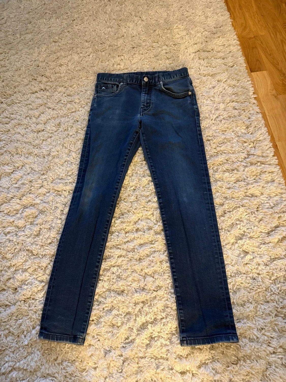 Mörkblå skinny jeans från J.Lindeberg - 1