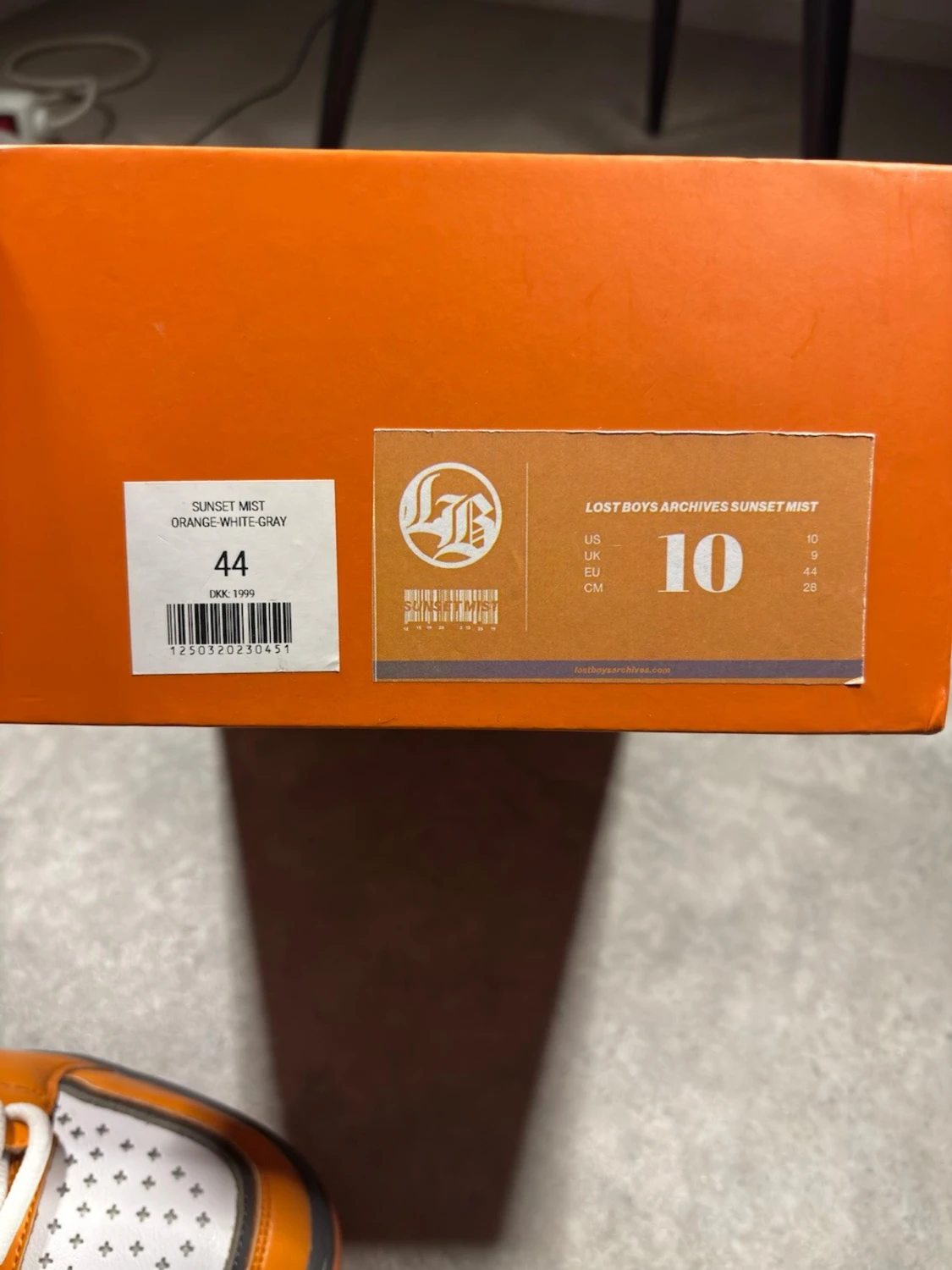 Lost Boys orange låga sneakers - 6
