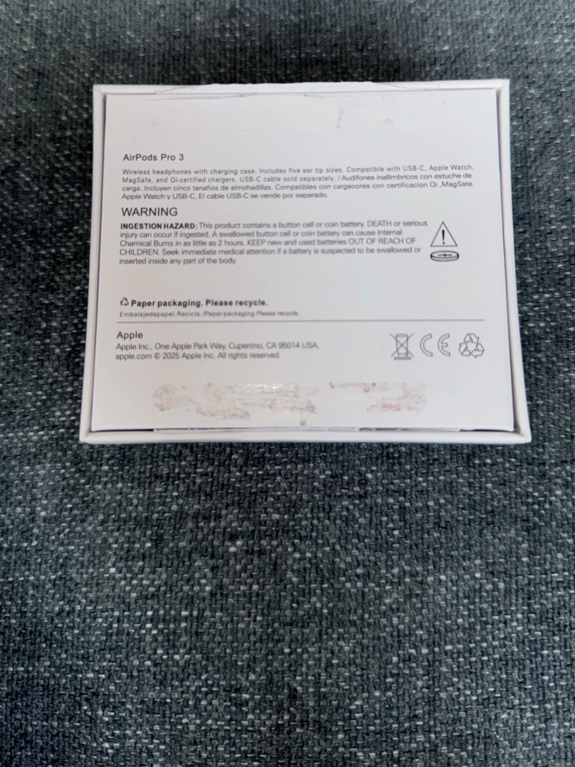 Apple AirPods Pro 3 trådlösa hörlurar - 1