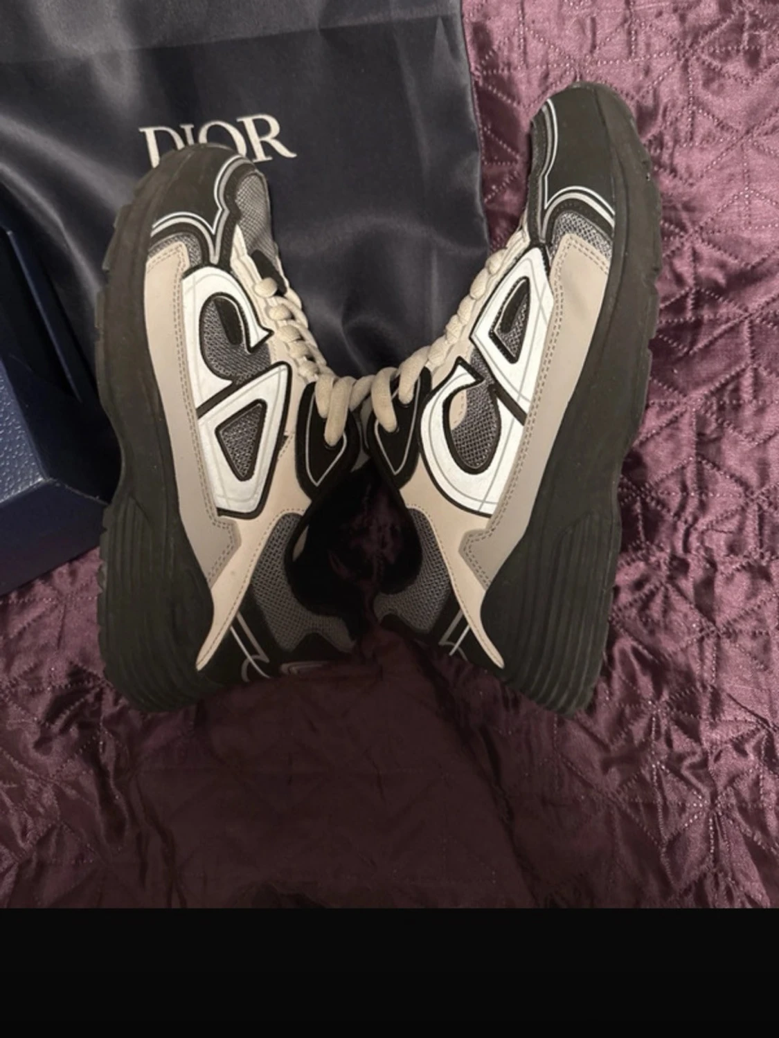Gråa Dior B30 sneakers - 2