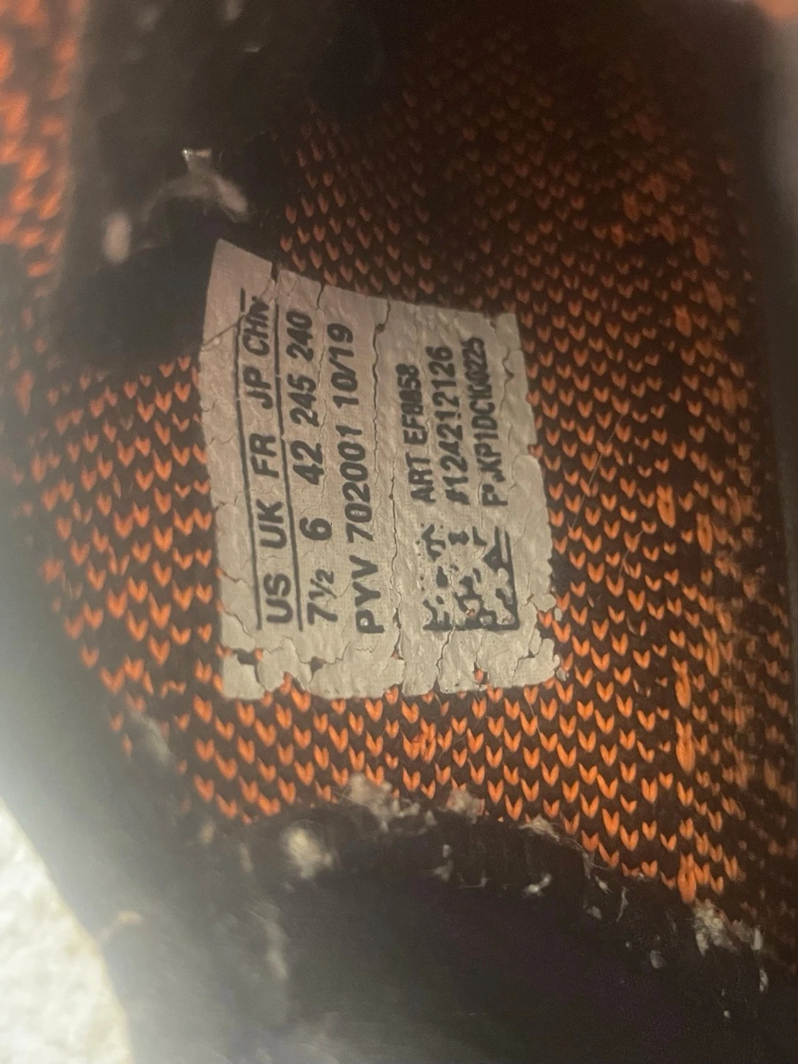 Yeezy Boost 350 V2 Black/Orange - 4