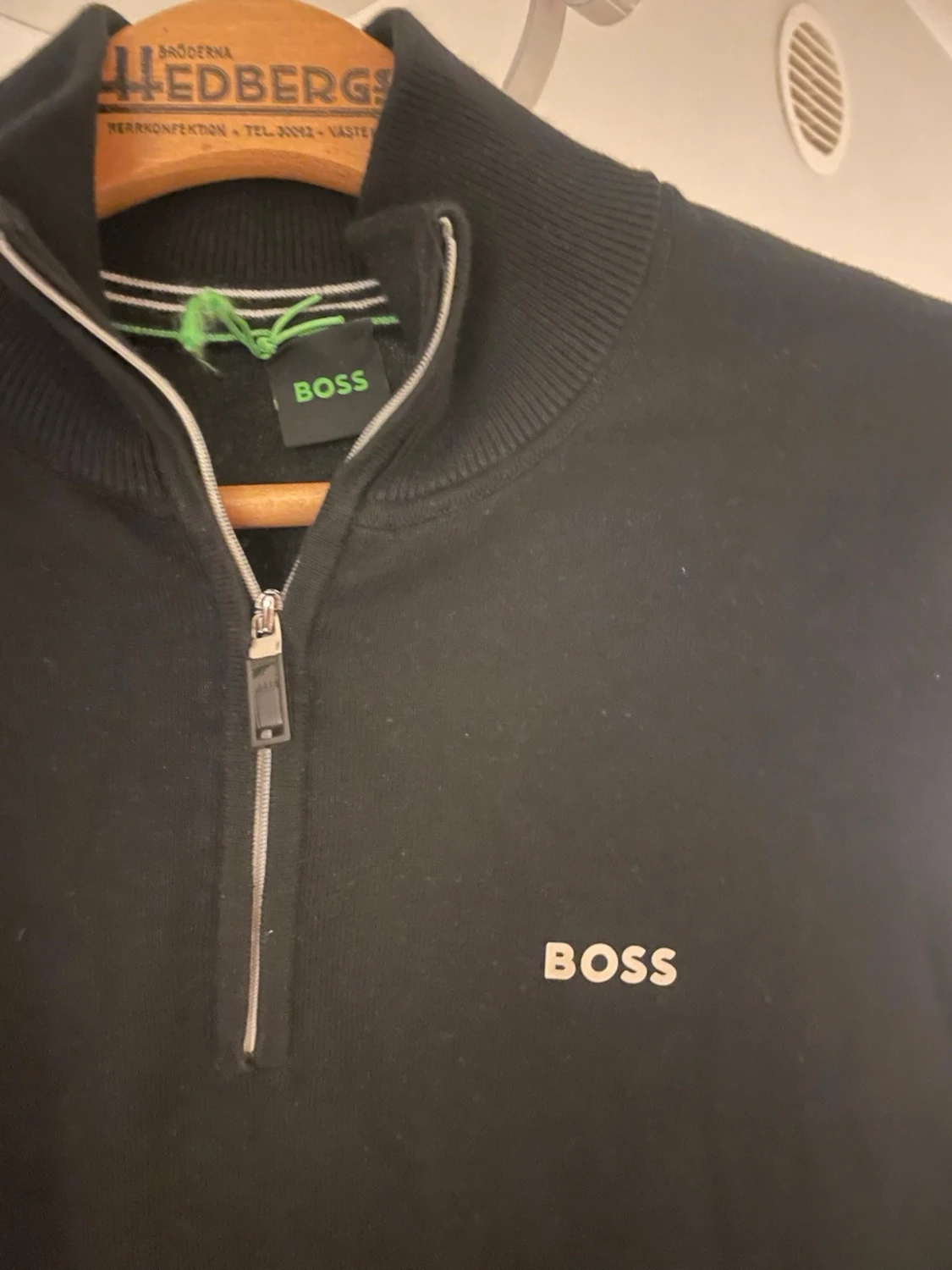 Svart halvzip tröja från BOSS - 3