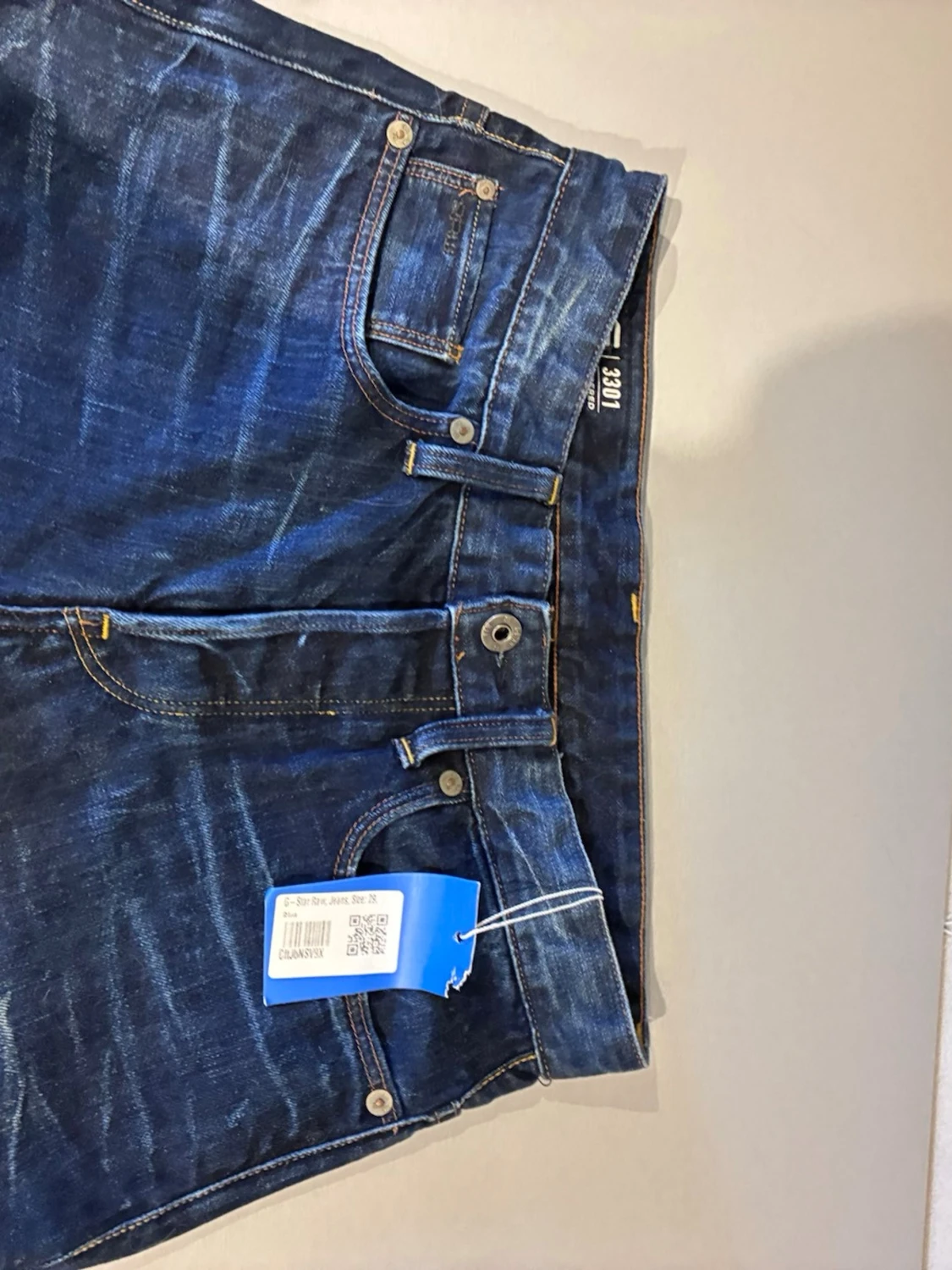 Mörkblå jeans från G-Star RAW - 2