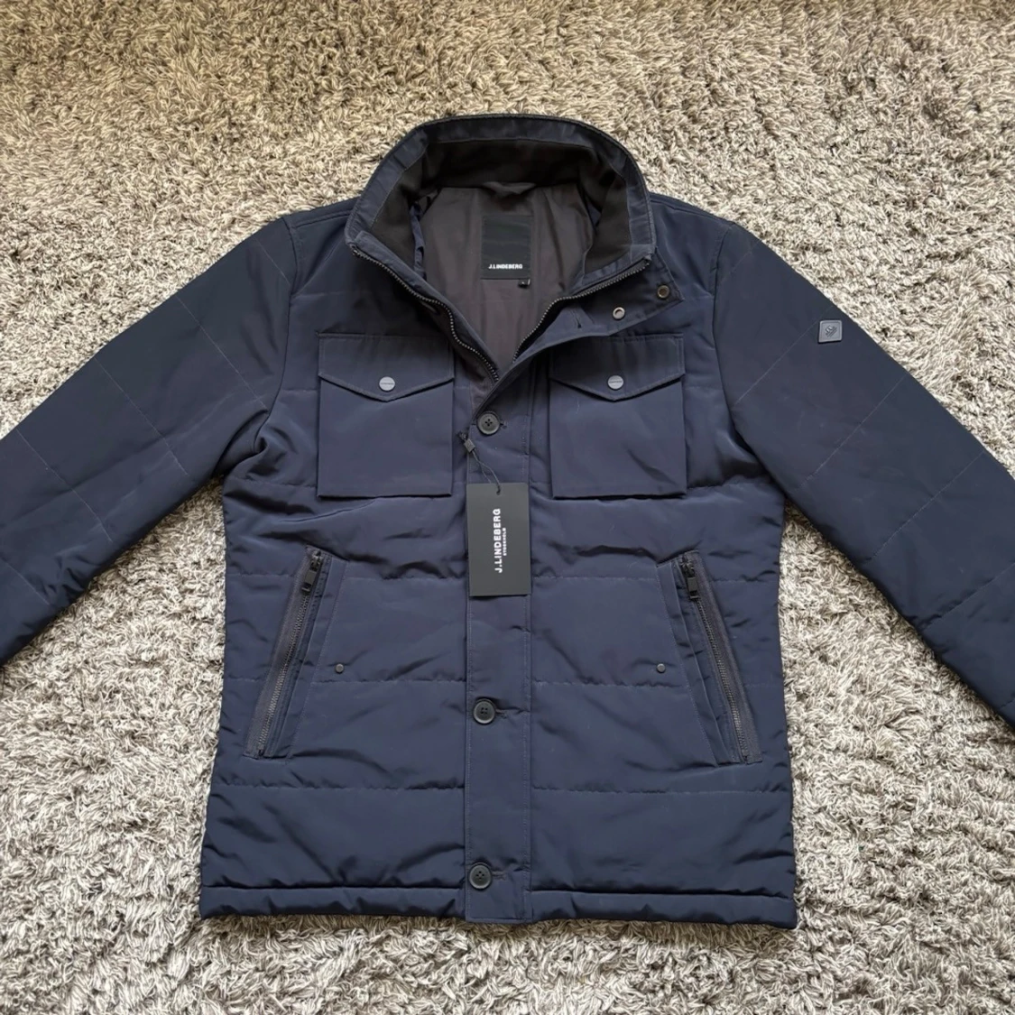 J Lindeberg fodrad field jacket