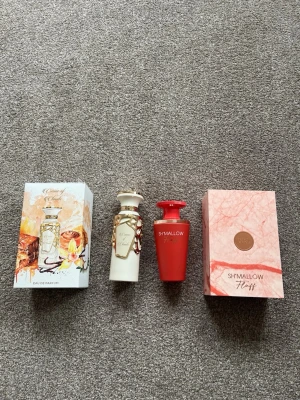 Creme of Clouds & Sh’Mallow parfym - Helt nya parfymer, endast testade en gång.   • Fragrance world, Creme of Clouds 100ml   • French Avenue, Sh’Mallow Fluff 100ml  250kr styck.