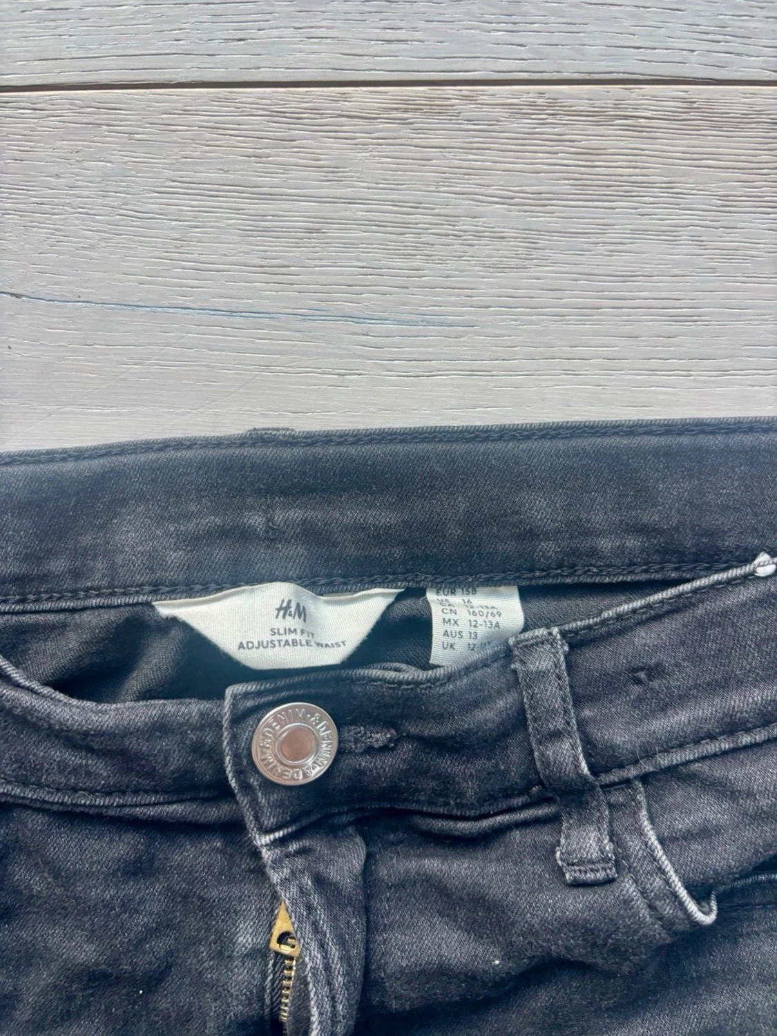 Svarta skinny jeans med stretch - 2