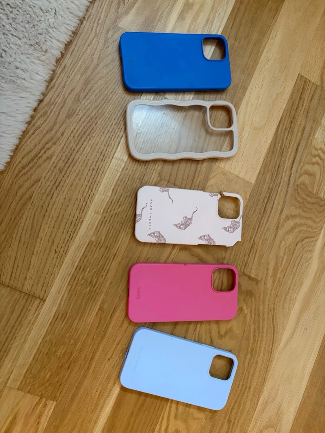 Färgglada mobilskal i olika stilar för iphone 12