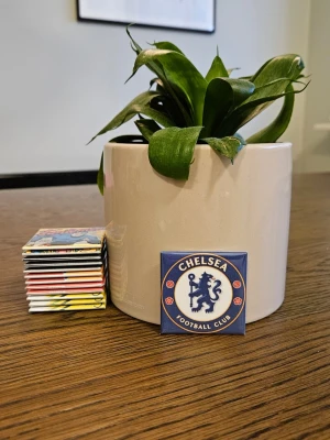 Kylskåpsmagnet Chelsea - Available in size 50x50mm. All magnets are designed and handmade by me. I use materials that are a mix of new and second hand. I aim to send orders within 24 hours with Postnord, Bring or Early Bird. Follow me on Vinted and Insta. Insta: magnet.man  /Magnet man 🧲