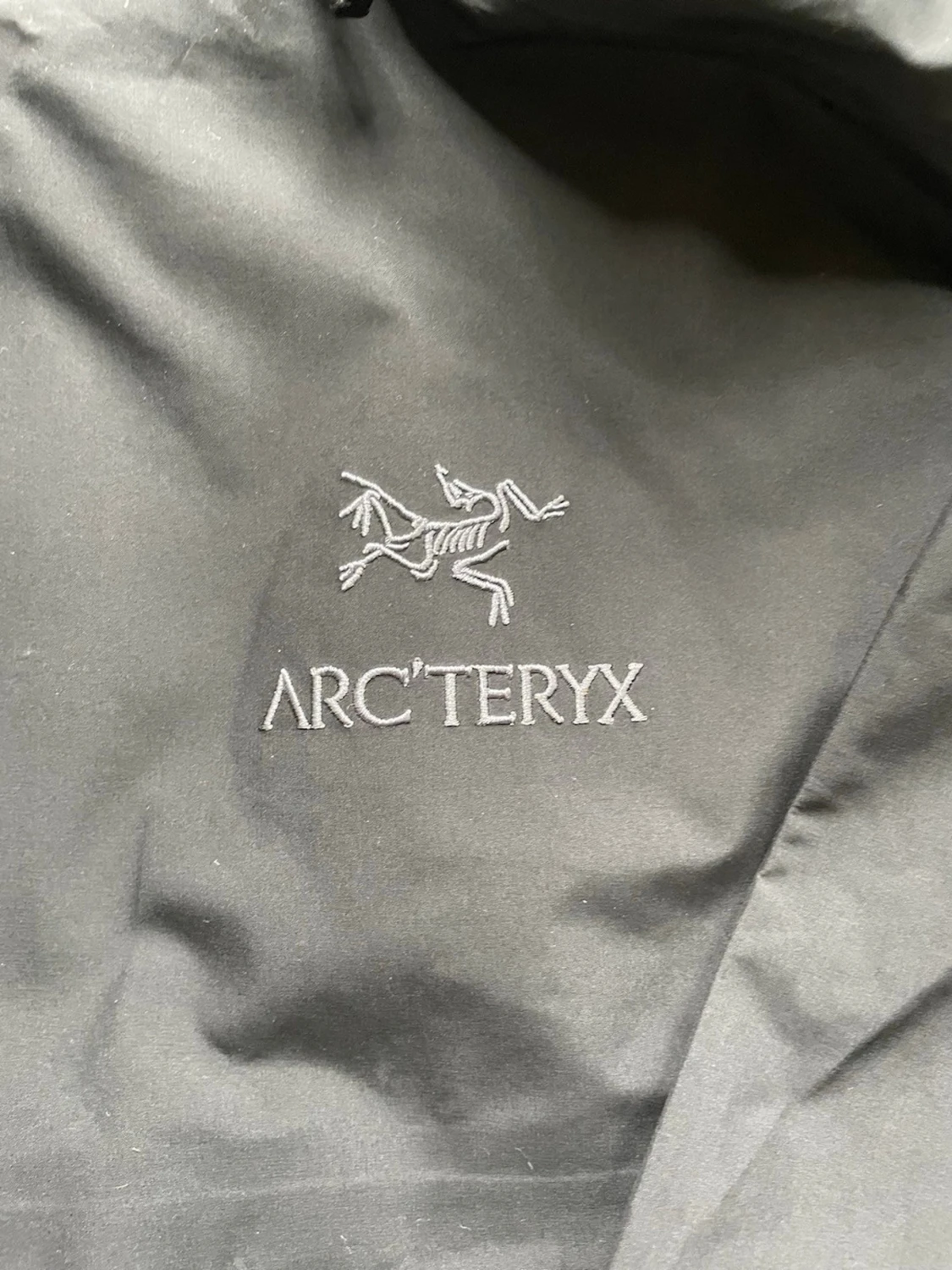 Svart Arc'teryx regnjacka Gore-Tex - 1