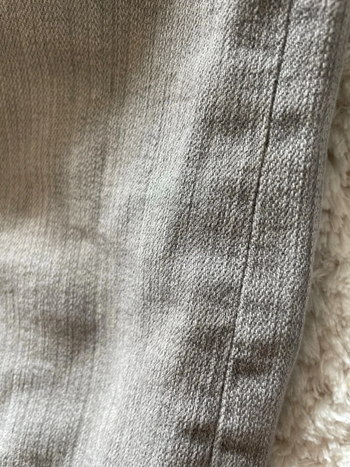 Gråa bootcut jeans med fickor - 5