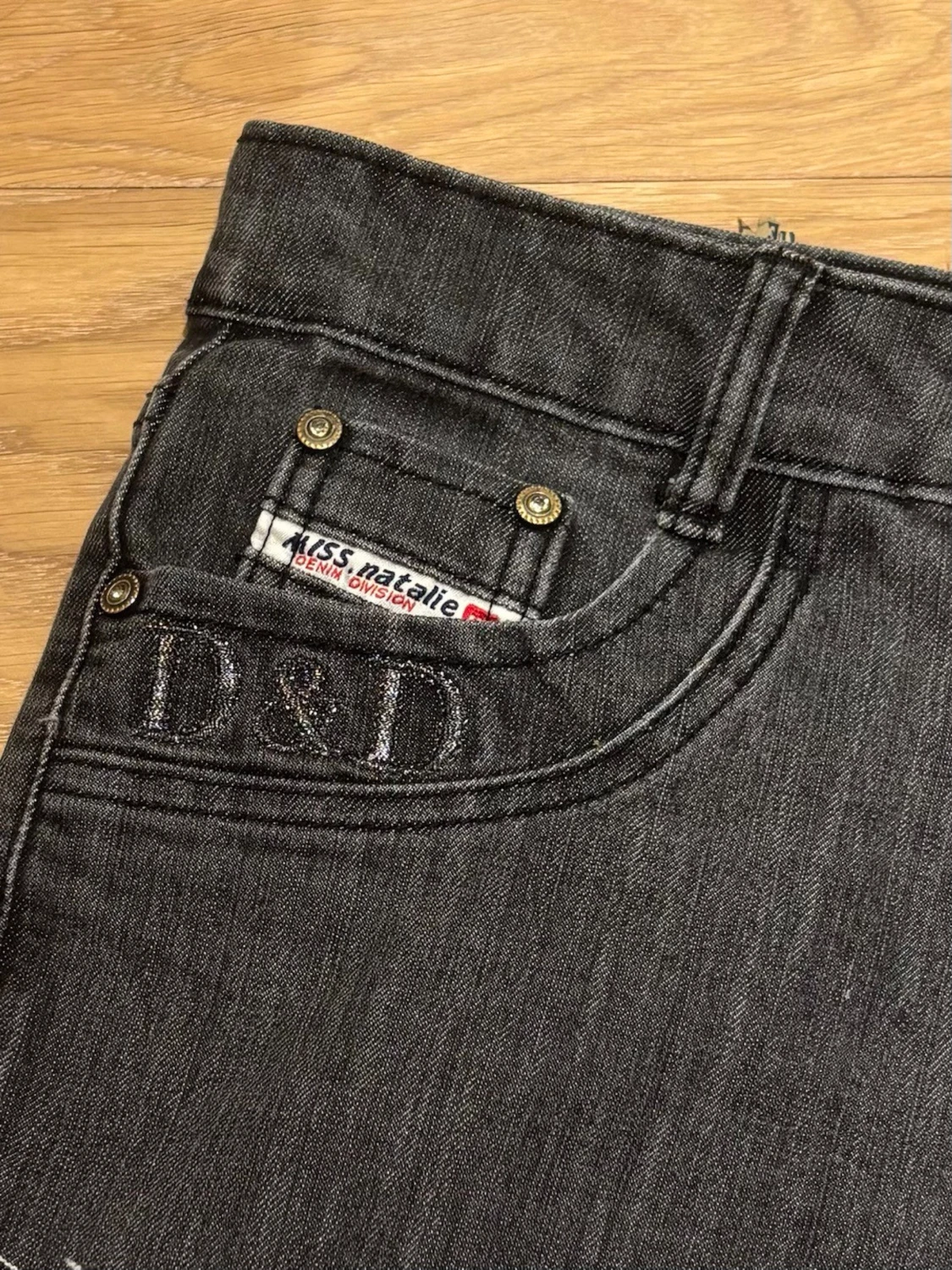 Svarta jeansshorts från D&D - 1