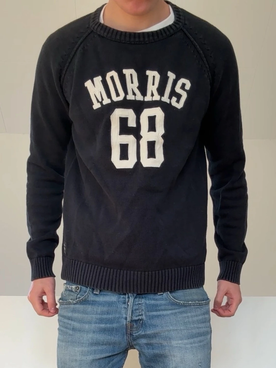 Mörkblå Morris tröja