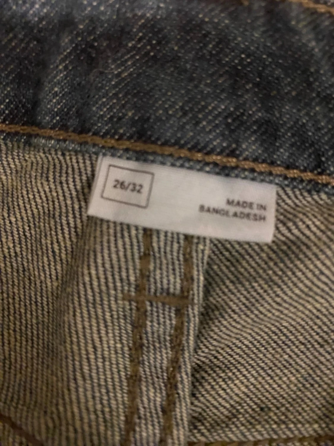 Mörkblå bootcut jeans - 3