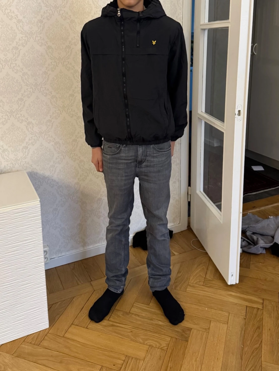 Svart vindjacka från Lyle & Scott - 1