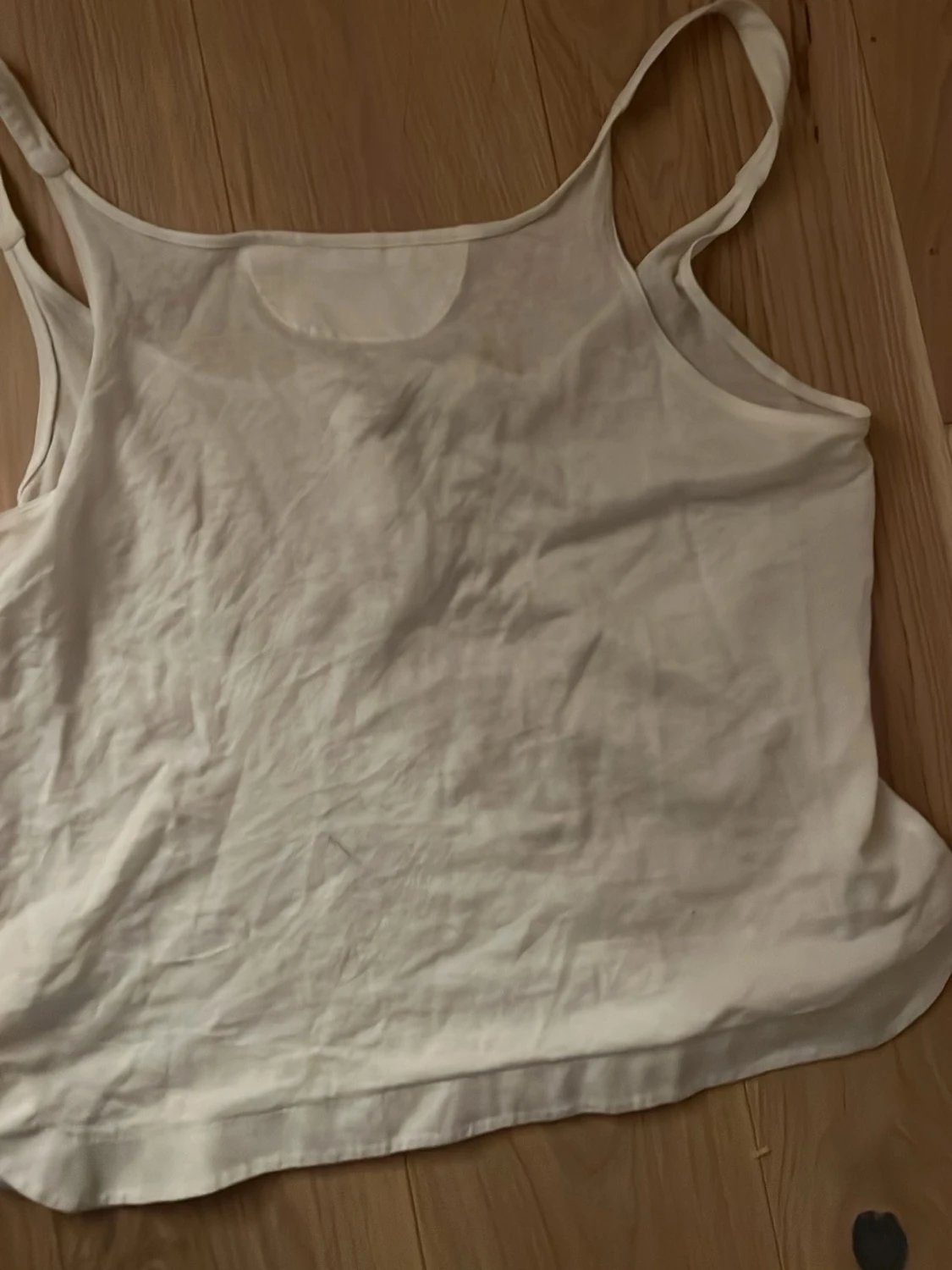 Vit linnetopp från Chloé med knappar - 2