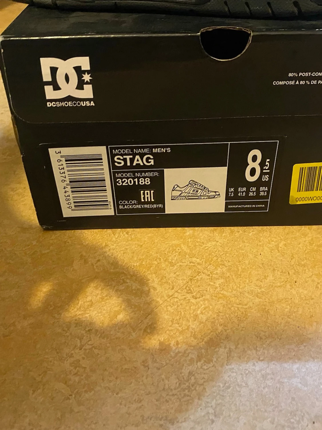 Svarta DC Stag sneakers - 2