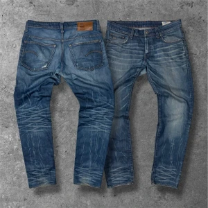 G-Star jeans - Säljer dessa jeansen från G-Star med riktigt fet fade och honeycombs | W34 L32 | modell: 3301, slim fit | skick: 8,5/10, inte perfekt skick | Hör av er vid frågor, pris kan diskuteras vid snabb affär!