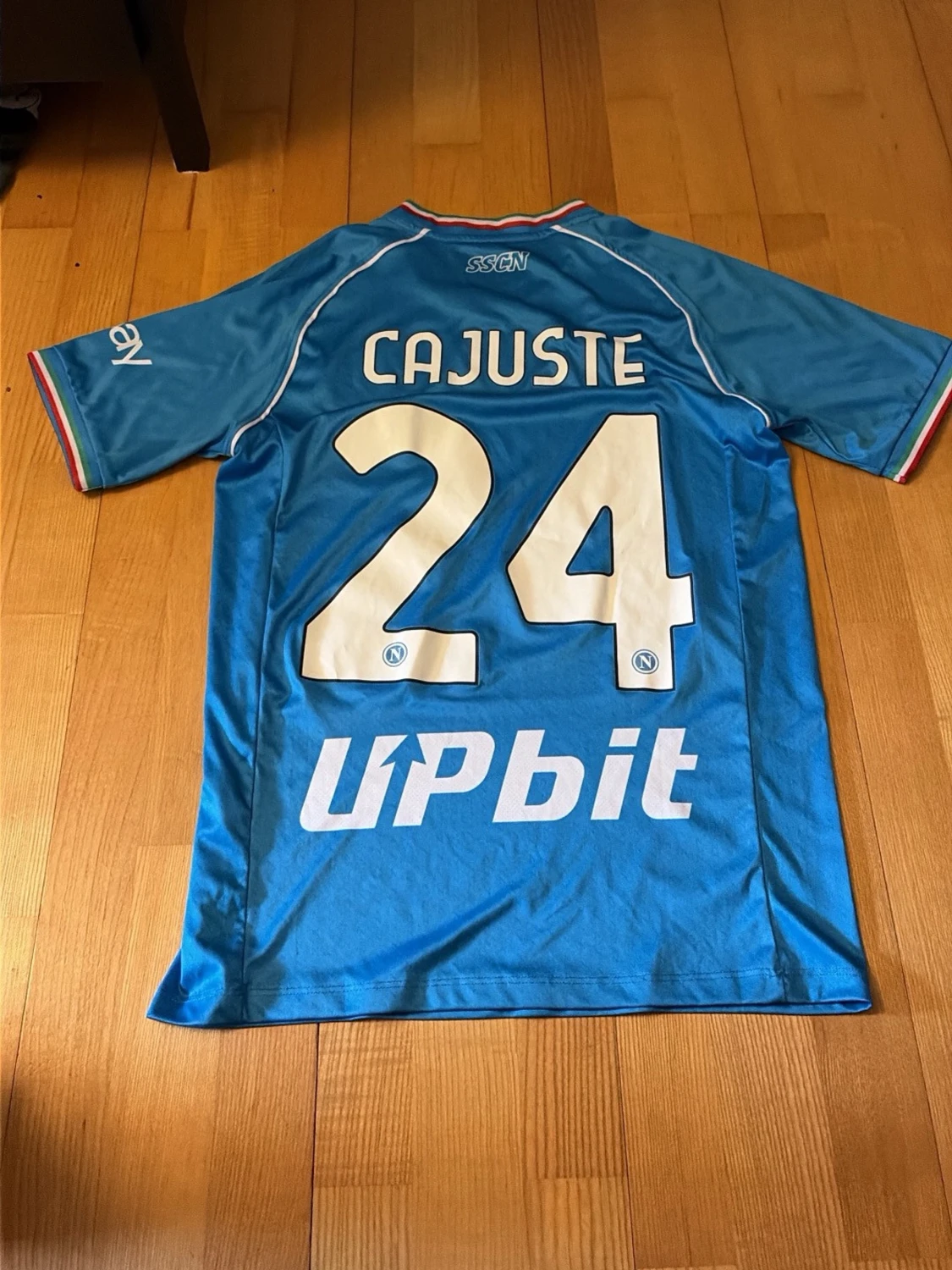 Napoli matchtröja Cajuste #24 blå - 1