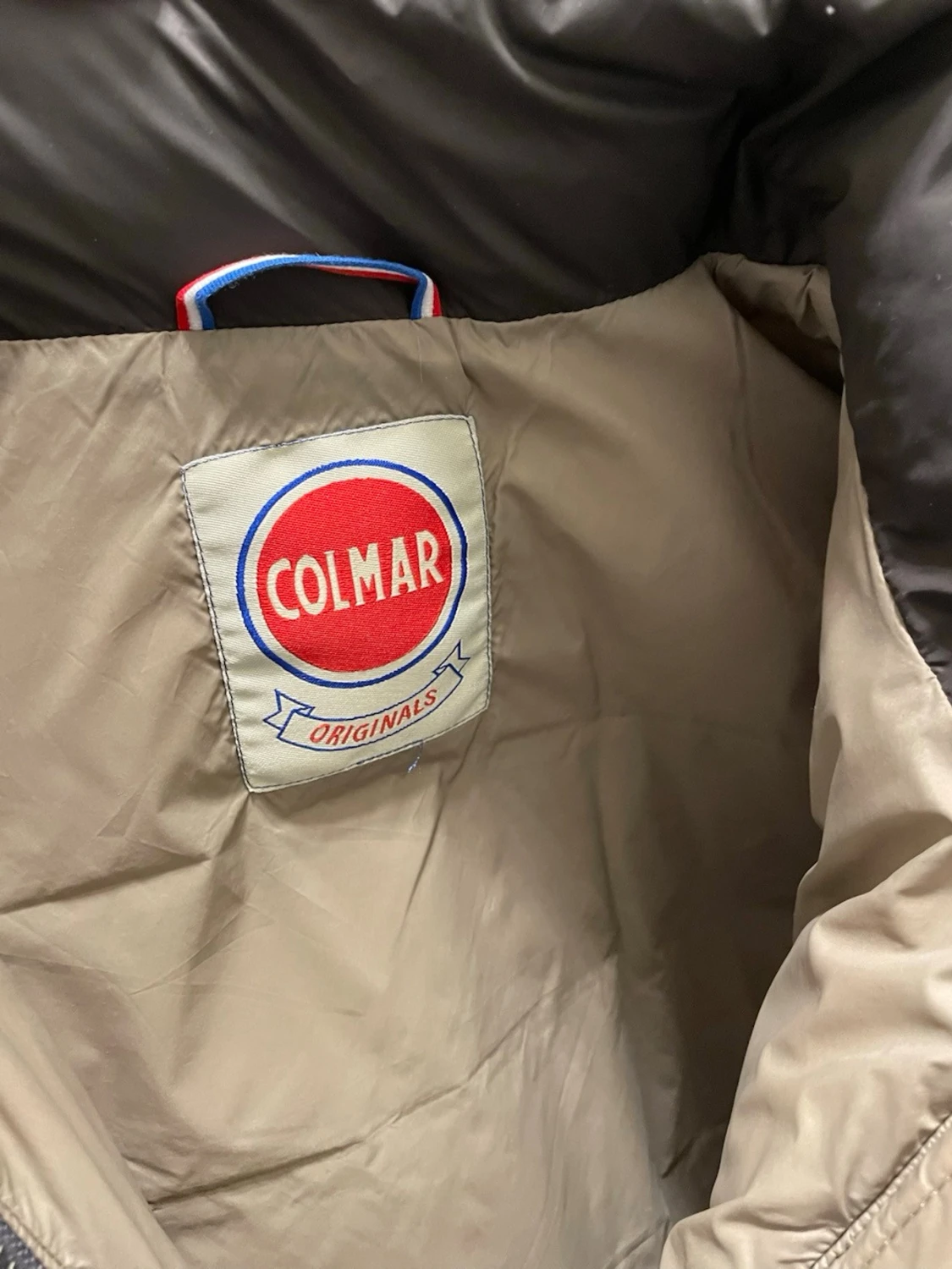 Brun dunväst från Colmar Originals - 2