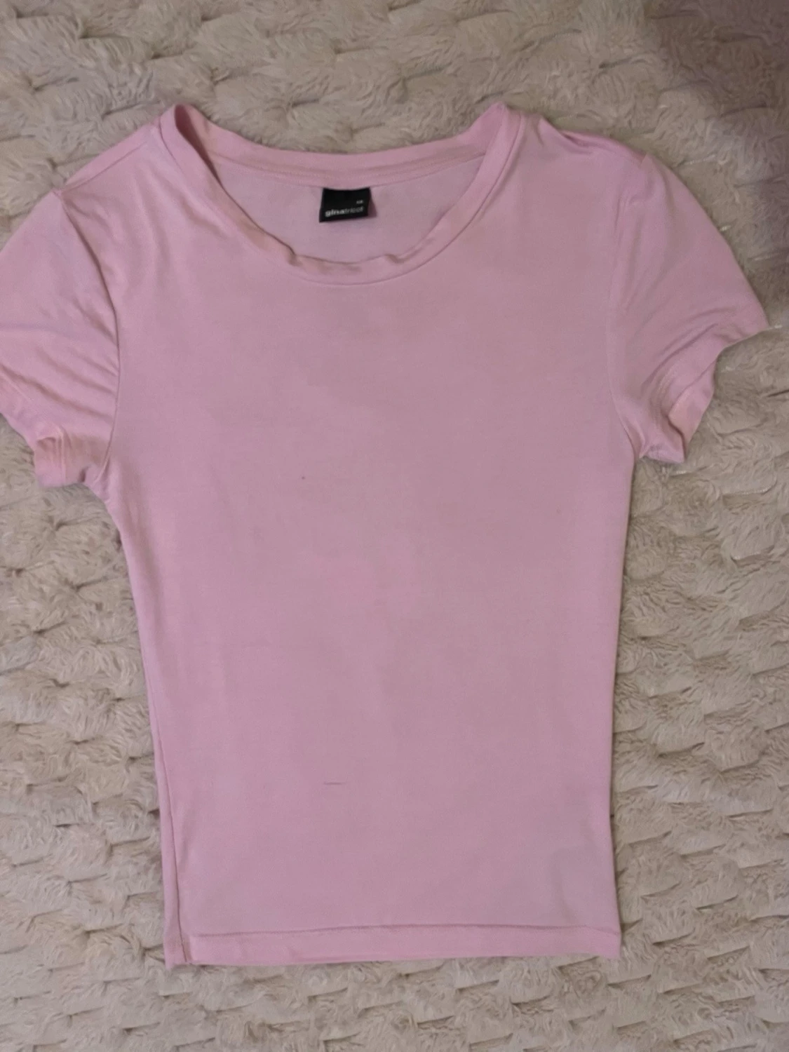 Ljusrosa tight t-shirt - 3