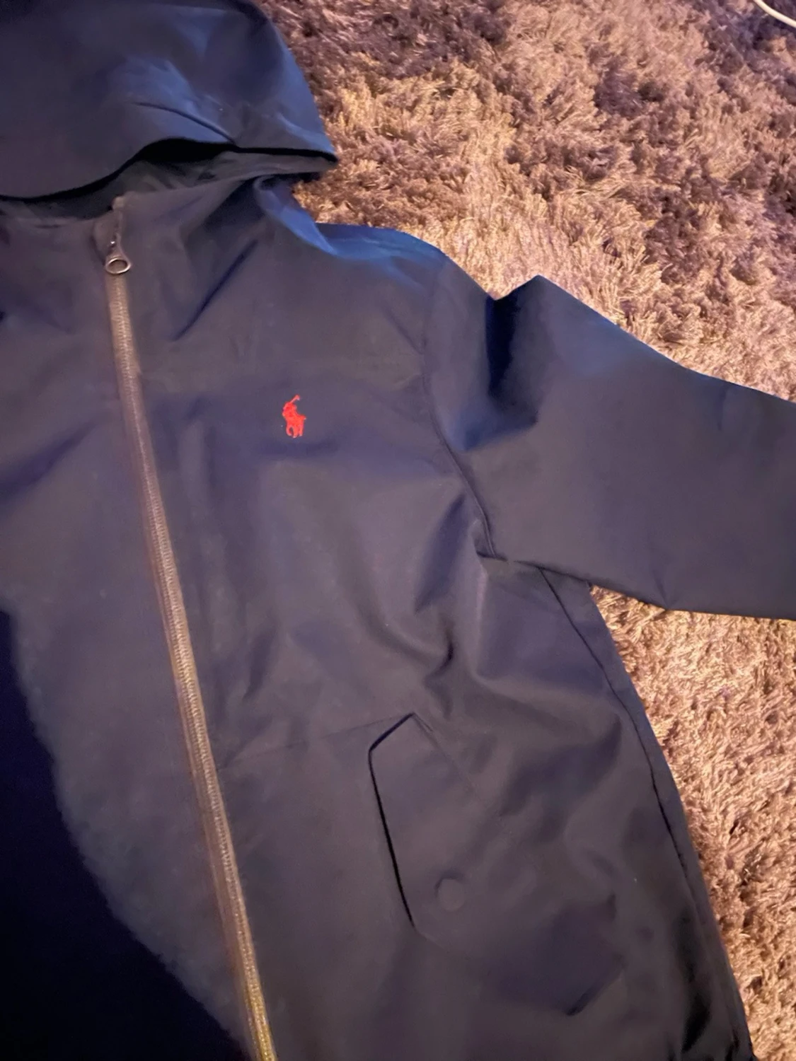 Marinblå vindjacka från Polo Ralph Lauren - 1