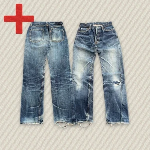 Vintage Selvedge Jeans  - A pair of Selvedge Jeans in size 31, see measurements below. In great condition. Feel free to message me if you have any questions!  Measurements: Tag size – 31, Waist – 37.5 cm, Rise – 28 cm, Thigh – 30.5 cm, Inseam – 81 cm, Length – 110 cm, Leg opening – 21.5 cm