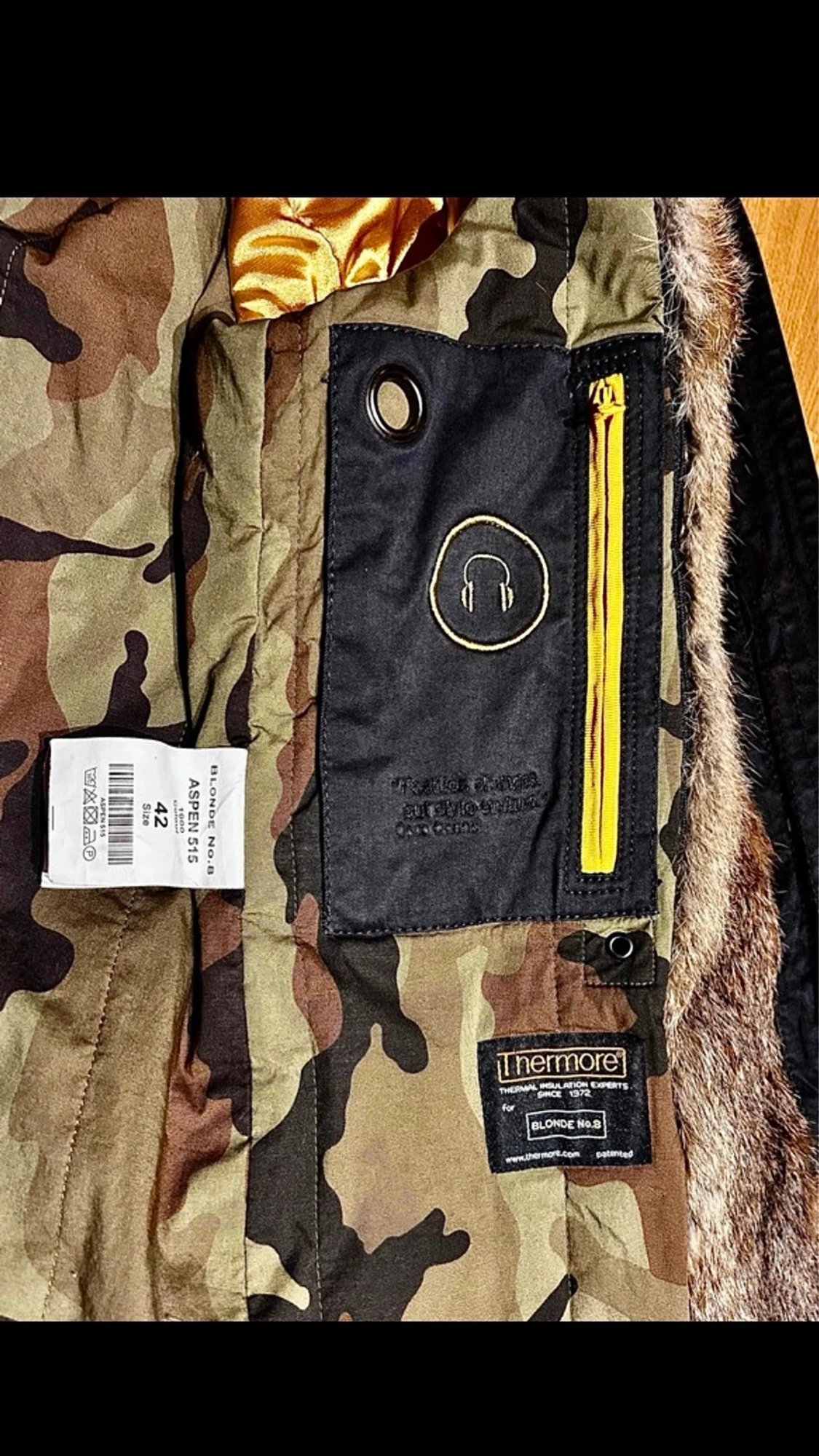 Blonde No.8 Aspen 515 parka med äkta päls - 3