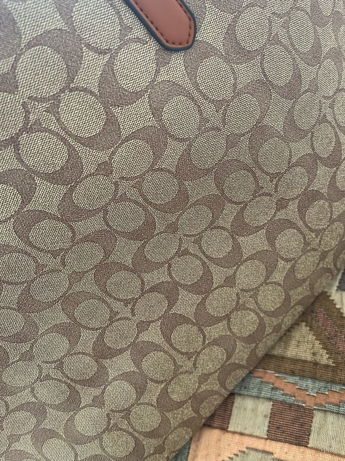 Brun shoppingväska från Coach - 2