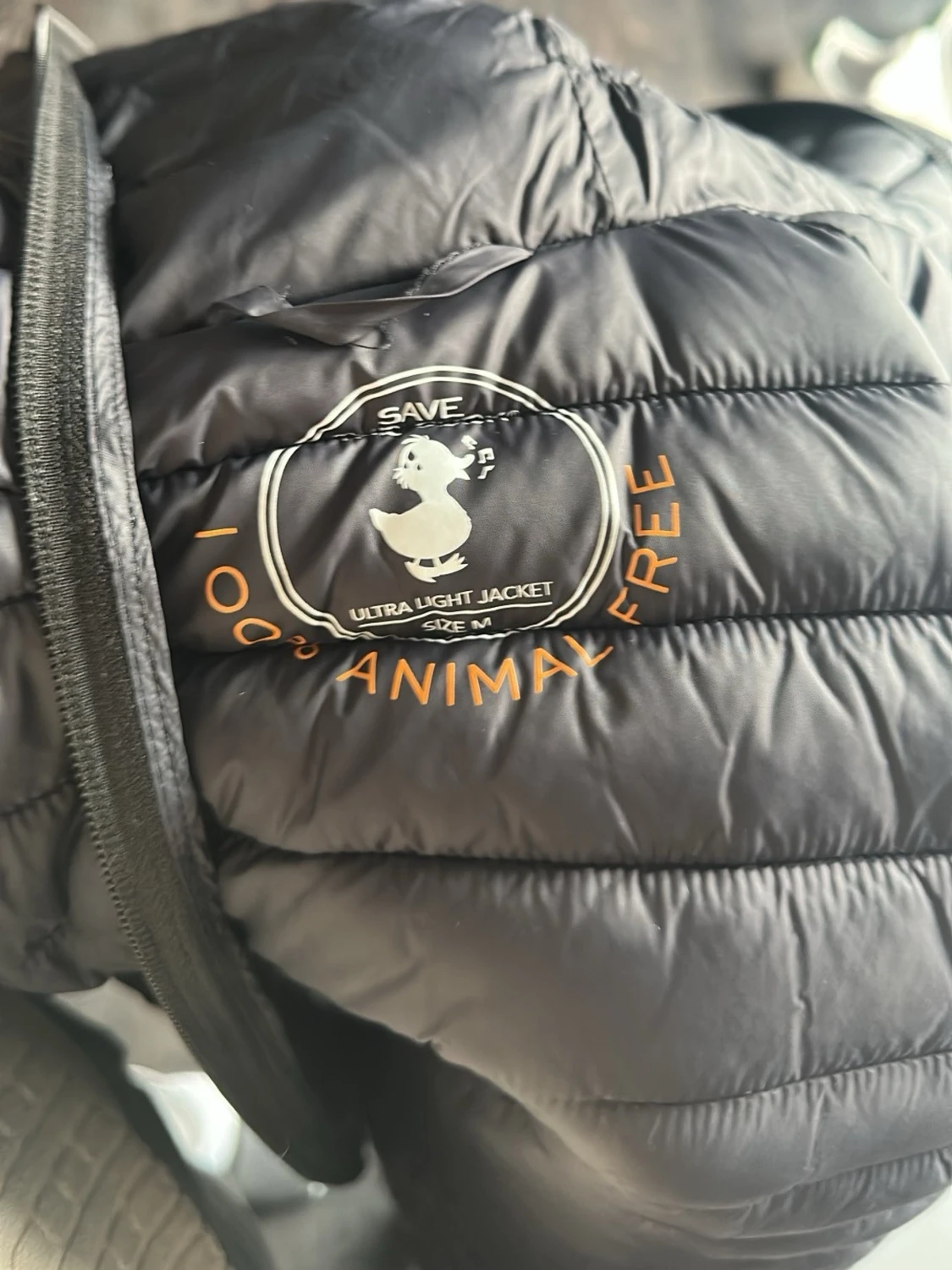 Svart lättviktsdunjacka från Save The Duck - 3