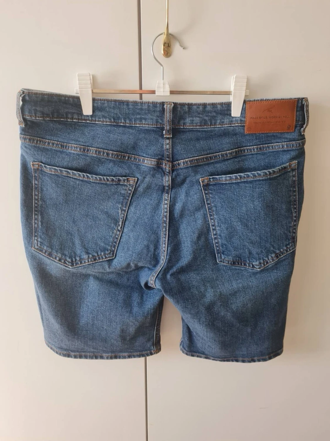 Cubus jeansshorts stl 36 blå herr - 1