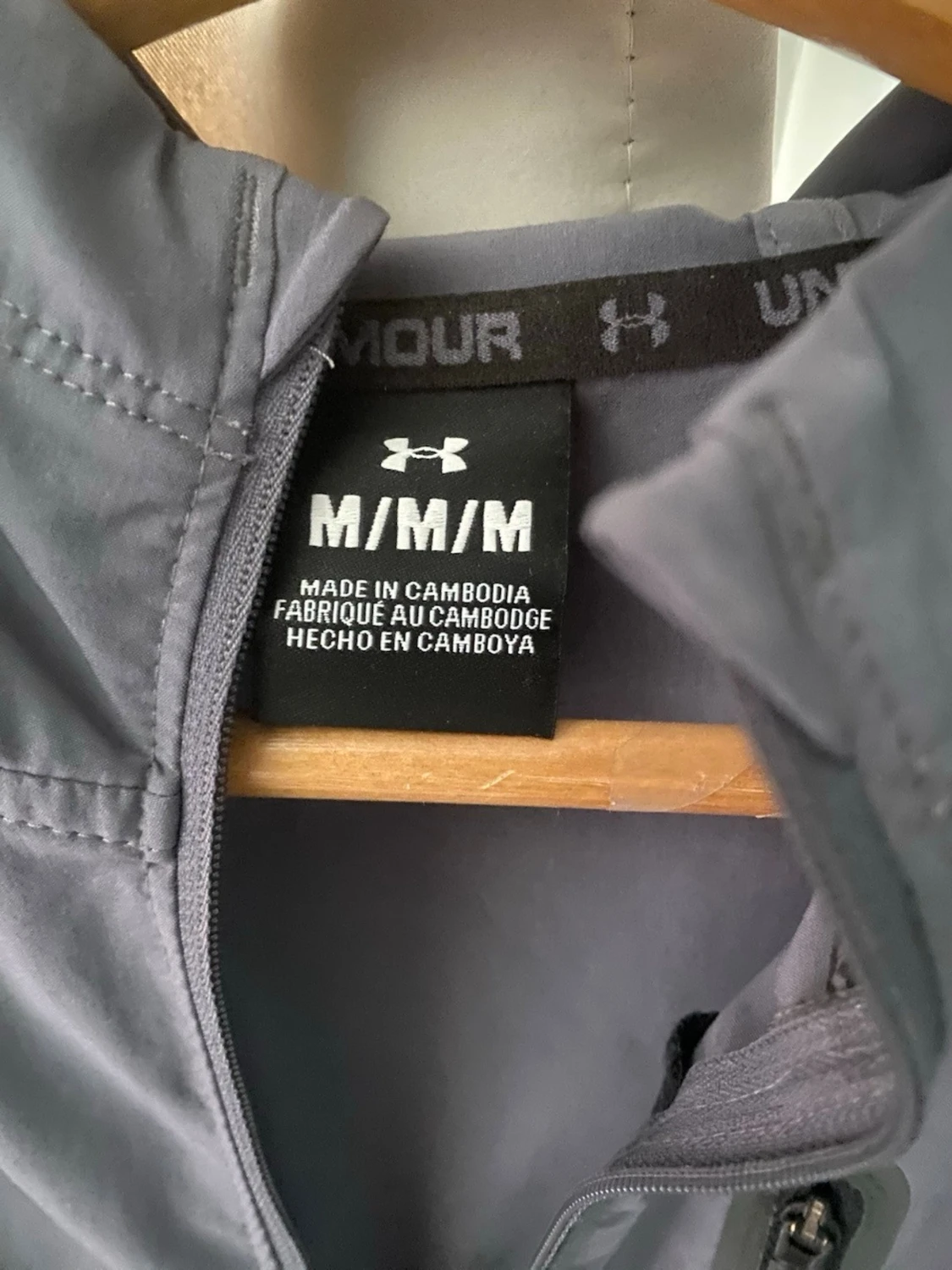 Under Armour tvåfärgad vindjacka - 3