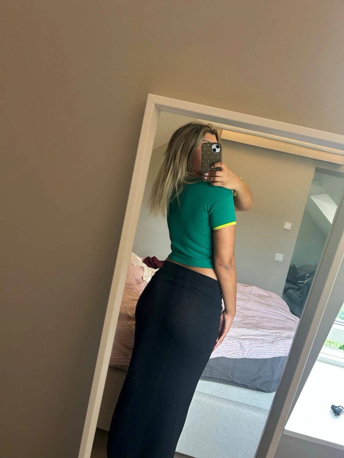Grön Brasilien crop top - 3