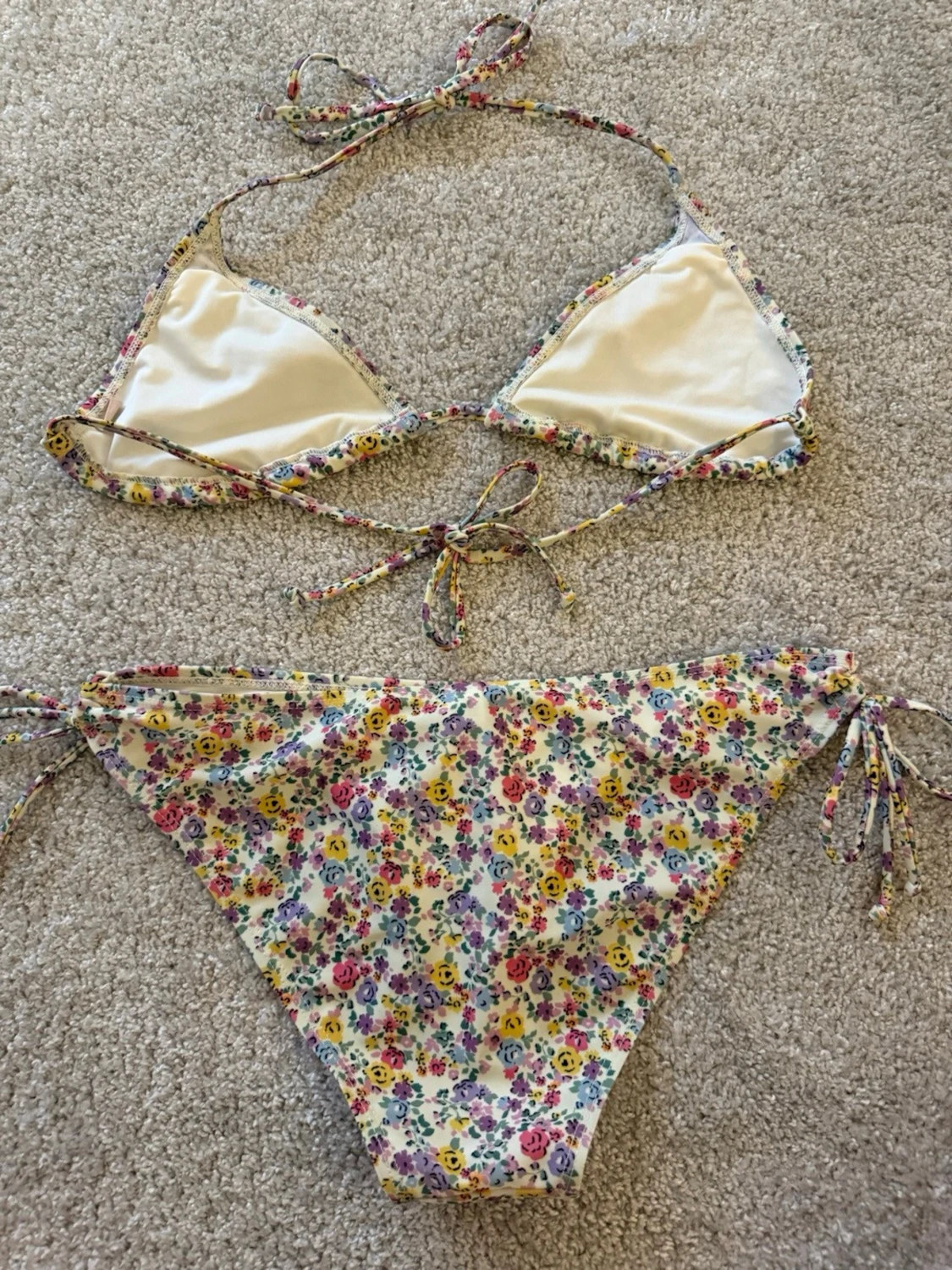 Blommig bikini  - 4