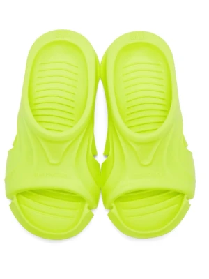 Balenciaga  - Balenciaga mold slides Fluo yellow size 42