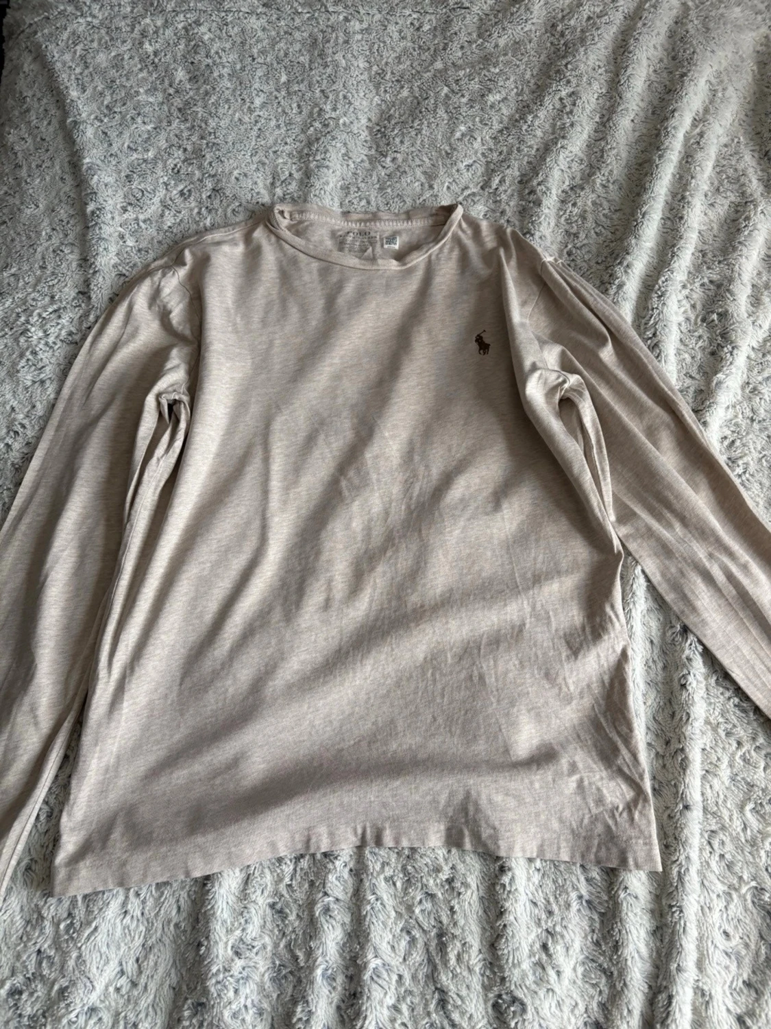 Beige långärmad tröja från Polo Ralph Lauren