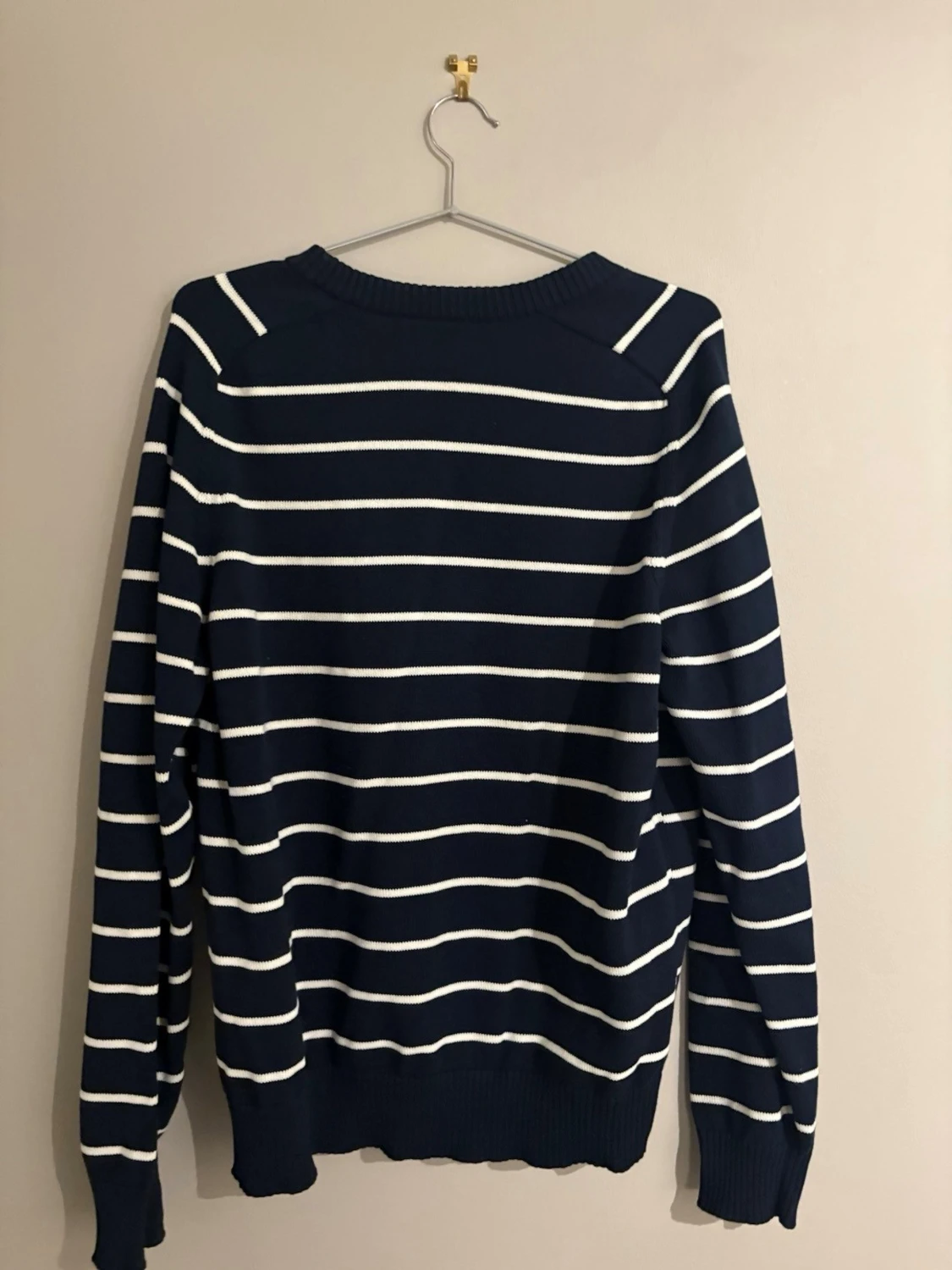 Marinblå randig tröja från Lacoste - 2