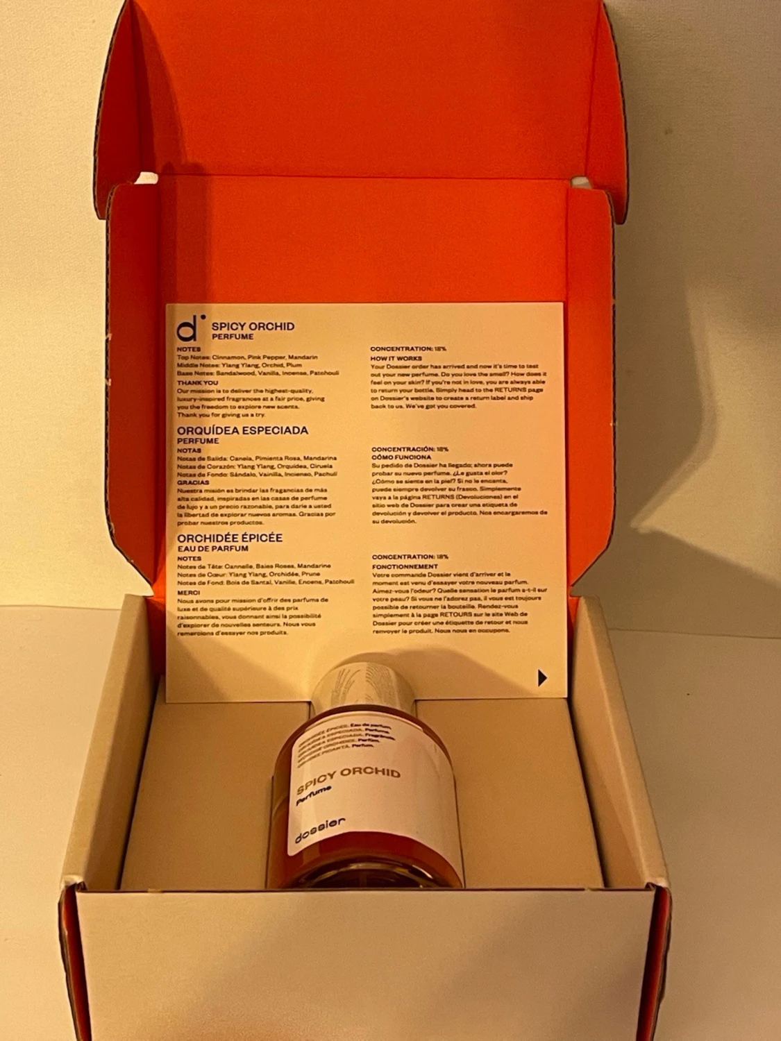 Spicy Orchid  Dossier - 2