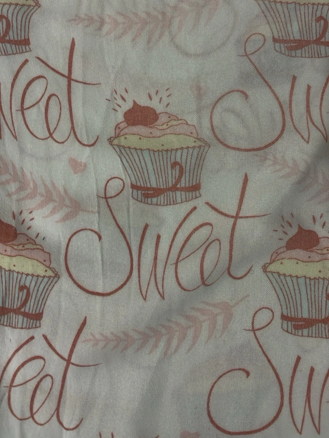 Cupcake-mönstrade pyjamasbyxor - 1