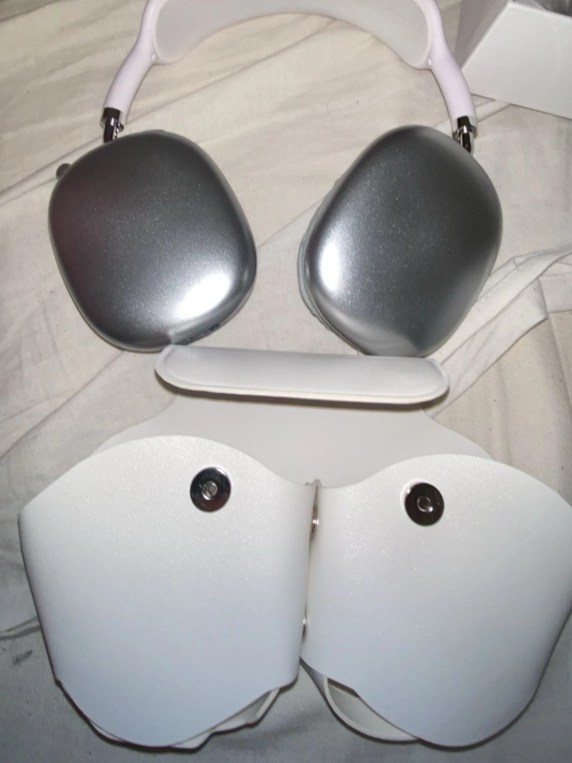 Apple AirPods Max silver hörlurar - 3