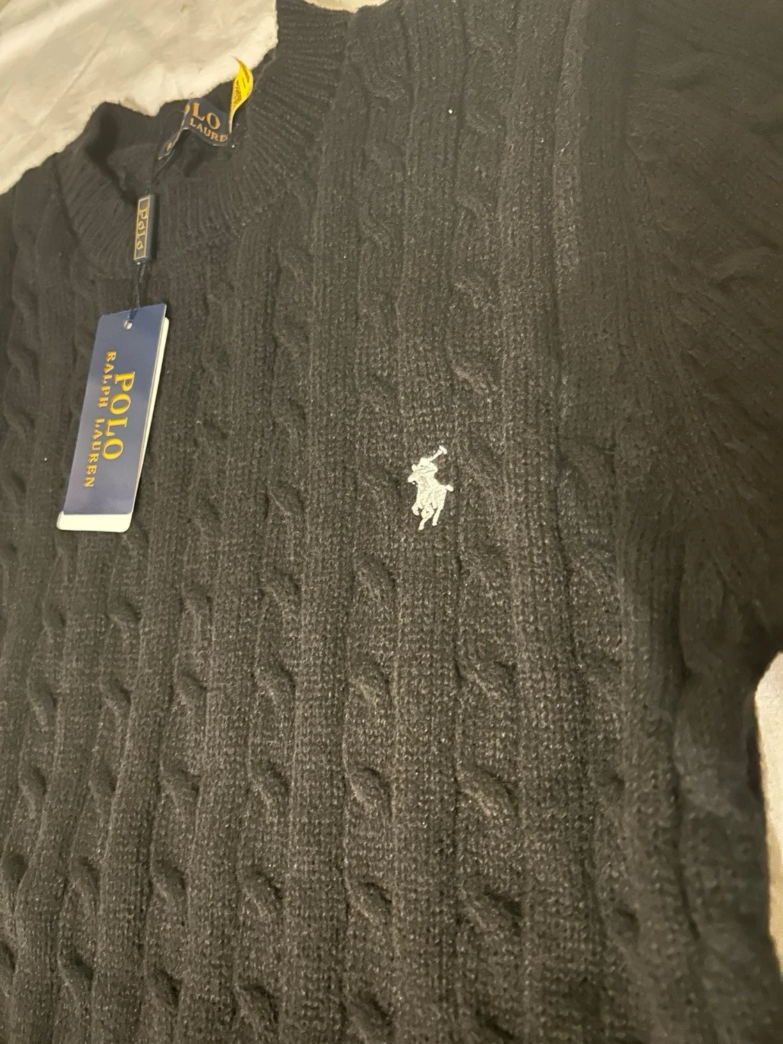 Svart ralph lauren tröja - 1