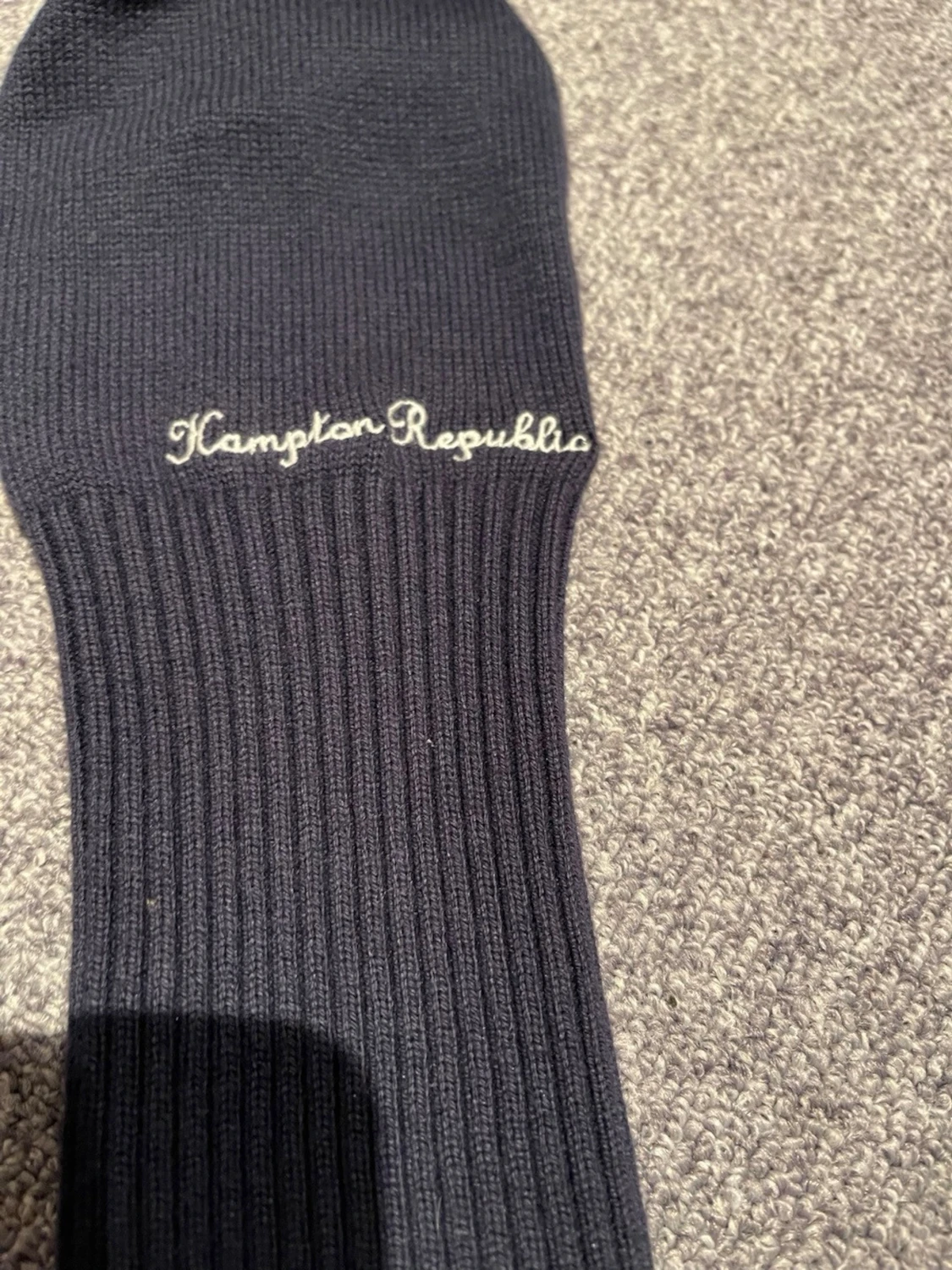 Mörkblå kofta  med stjärna - 2