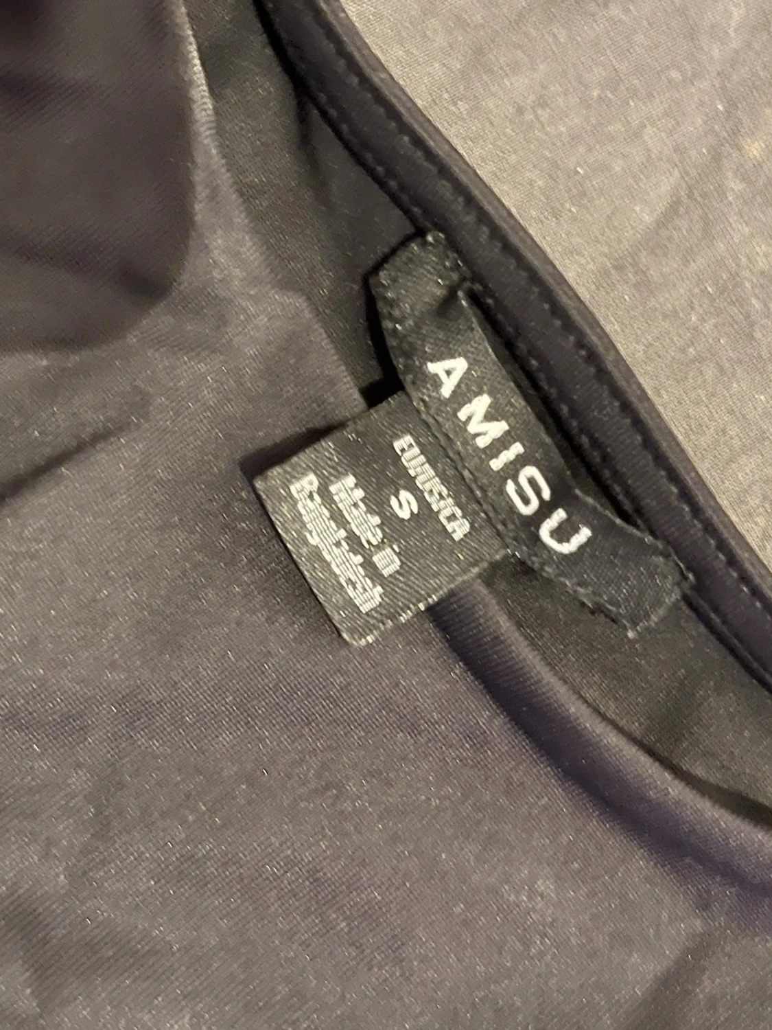 Svart långärmad body från Amisu - 1