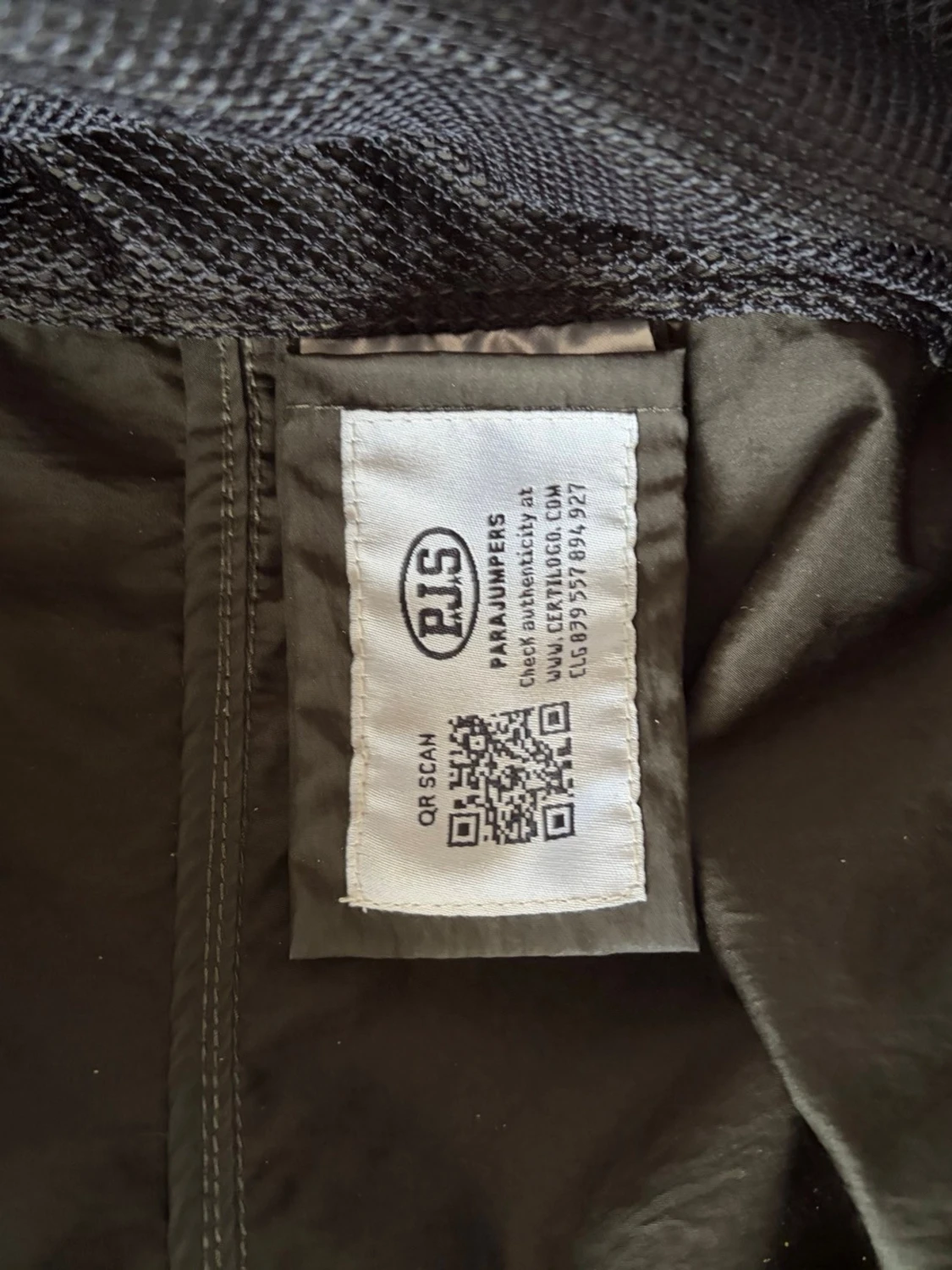 Mörkgrön vindjacka Parajumpers - 5