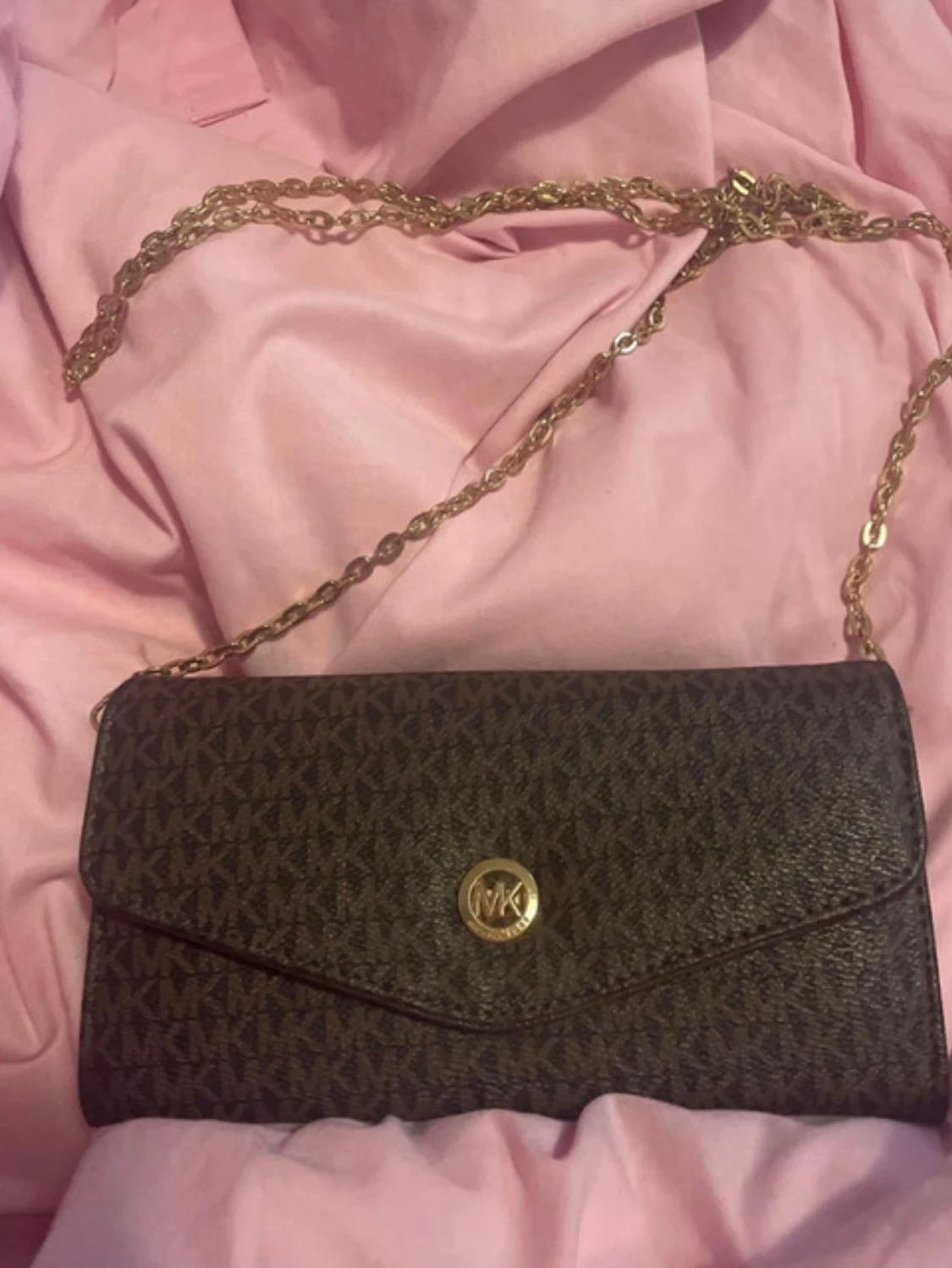 Brun Michael Kors väska